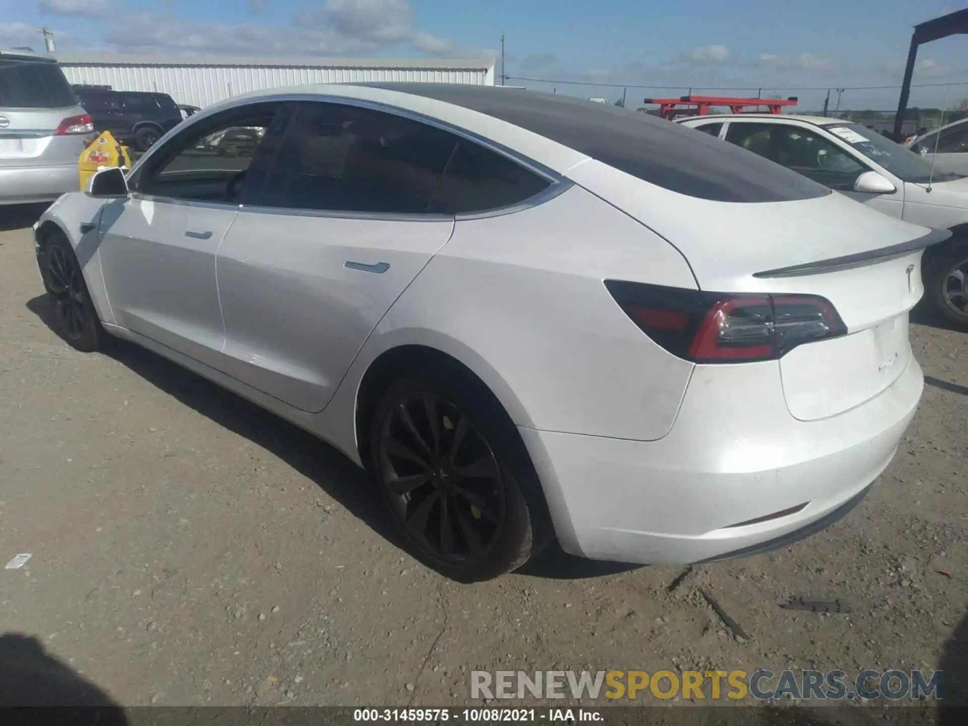 3 Photograph of a damaged car 5YJ3E1EA1LF614518 TESLA MODEL 3 2020