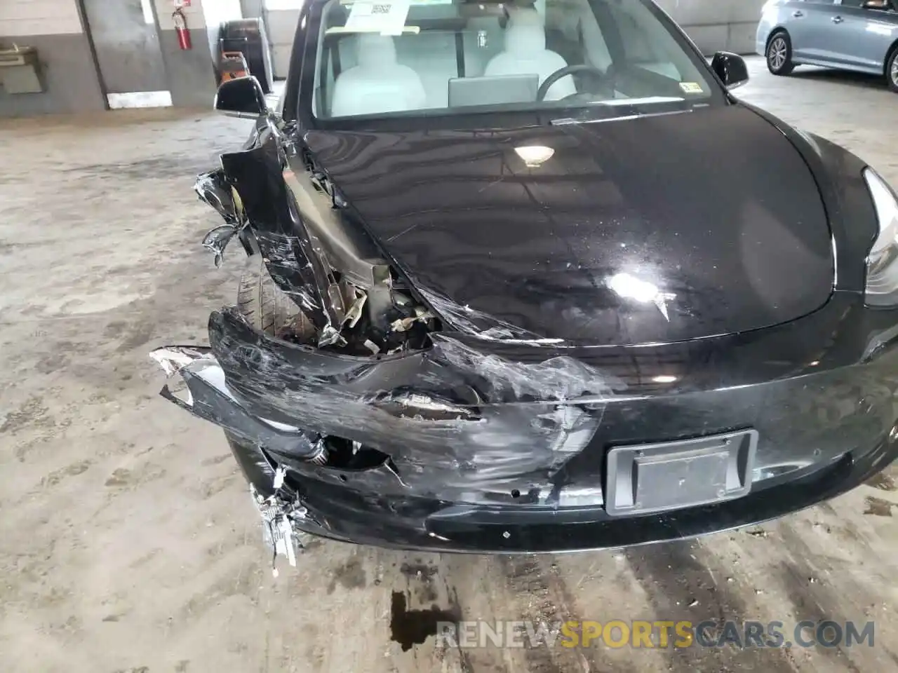 9 Photograph of a damaged car 5YJ3E1EA1LF616091 TESLA MODEL 3 2020