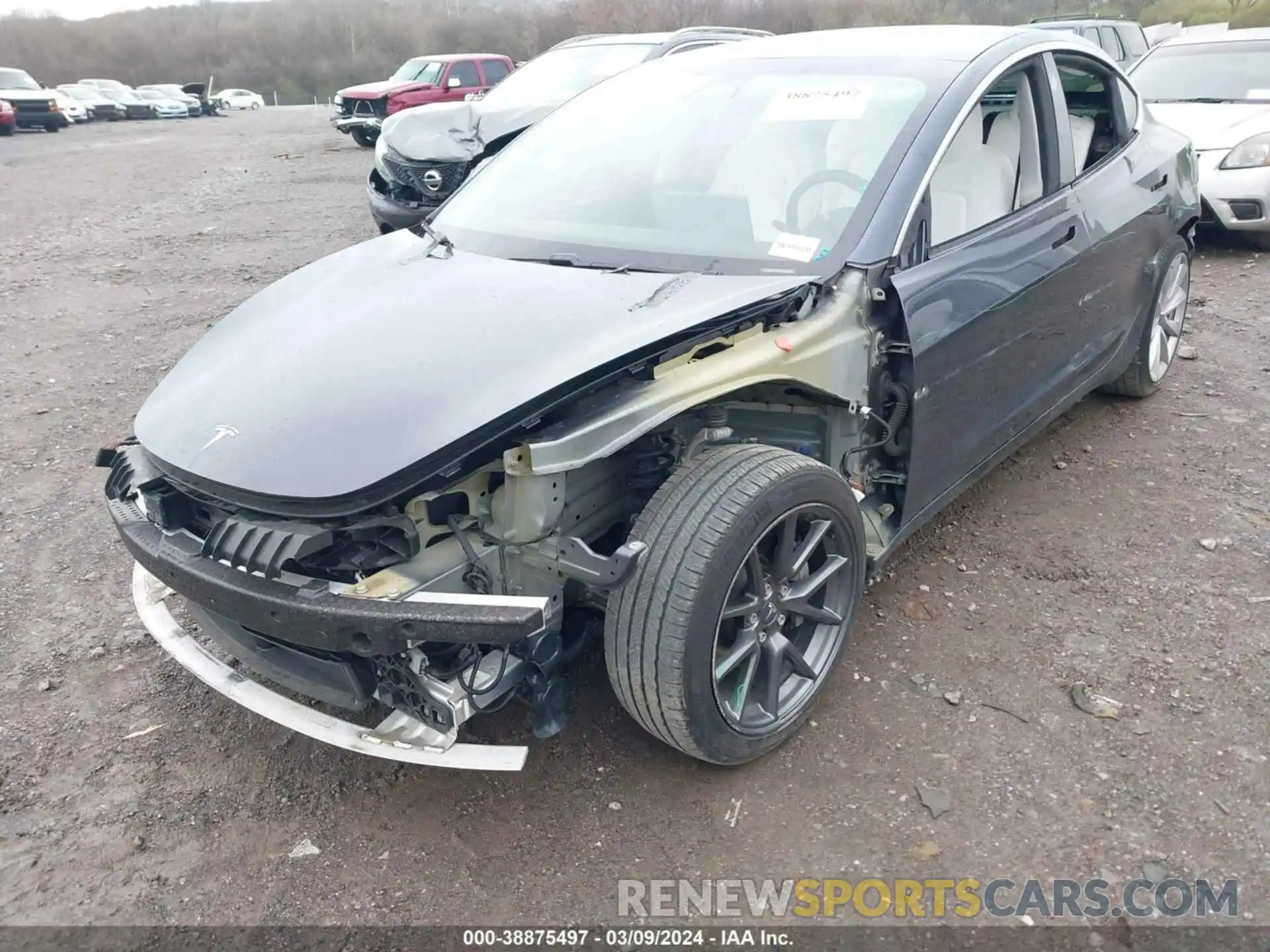 20 Photograph of a damaged car 5YJ3E1EA1LF645946 TESLA MODEL 3 2020