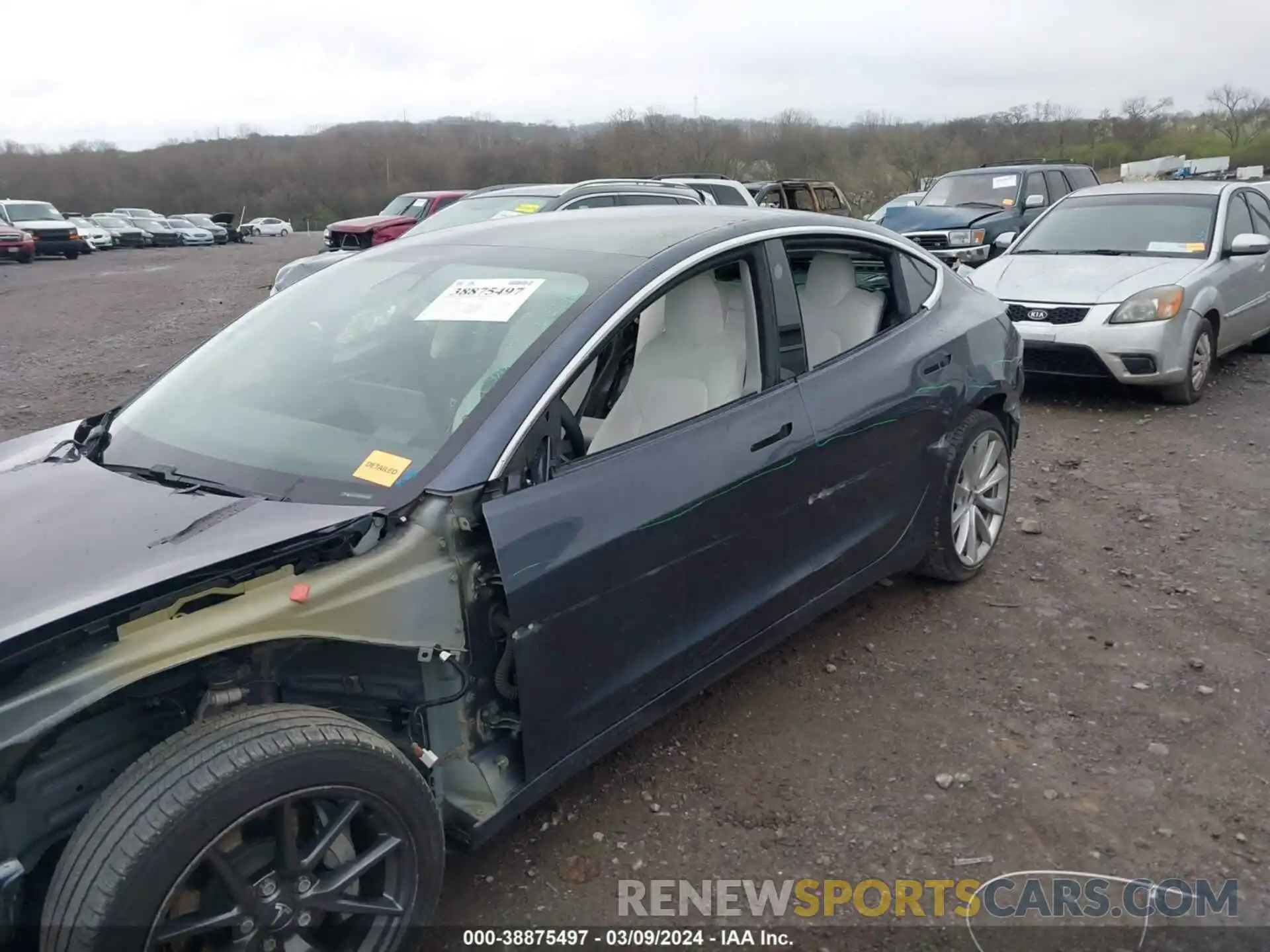 21 Photograph of a damaged car 5YJ3E1EA1LF645946 TESLA MODEL 3 2020