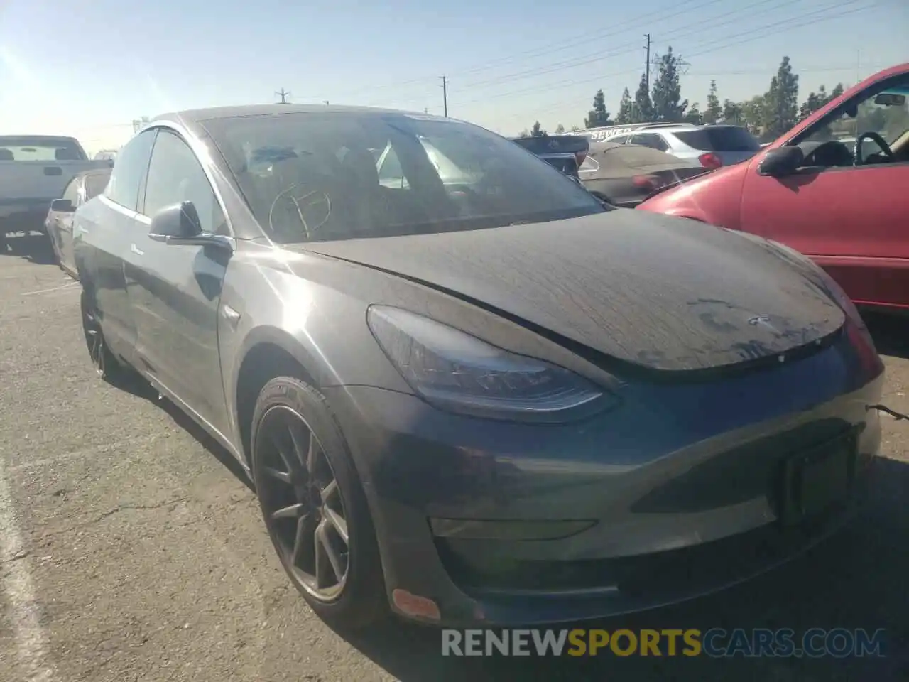 1 Фотография поврежденного автомобиля 5YJ3E1EA1LF657840 TESLA MODEL 3 2020