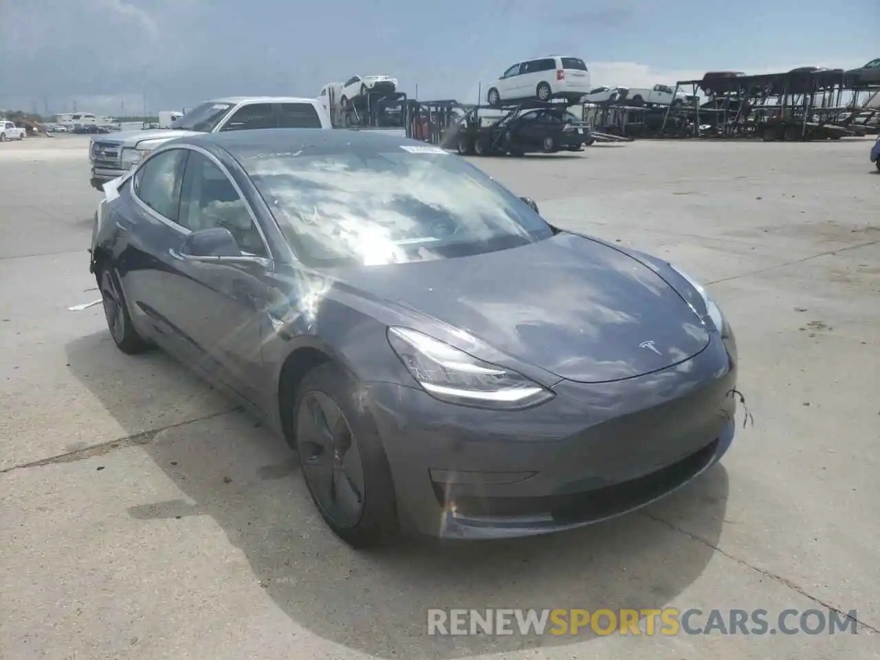 1 Фотография поврежденного автомобиля 5YJ3E1EA1LF658230 TESLA MODEL 3 2020