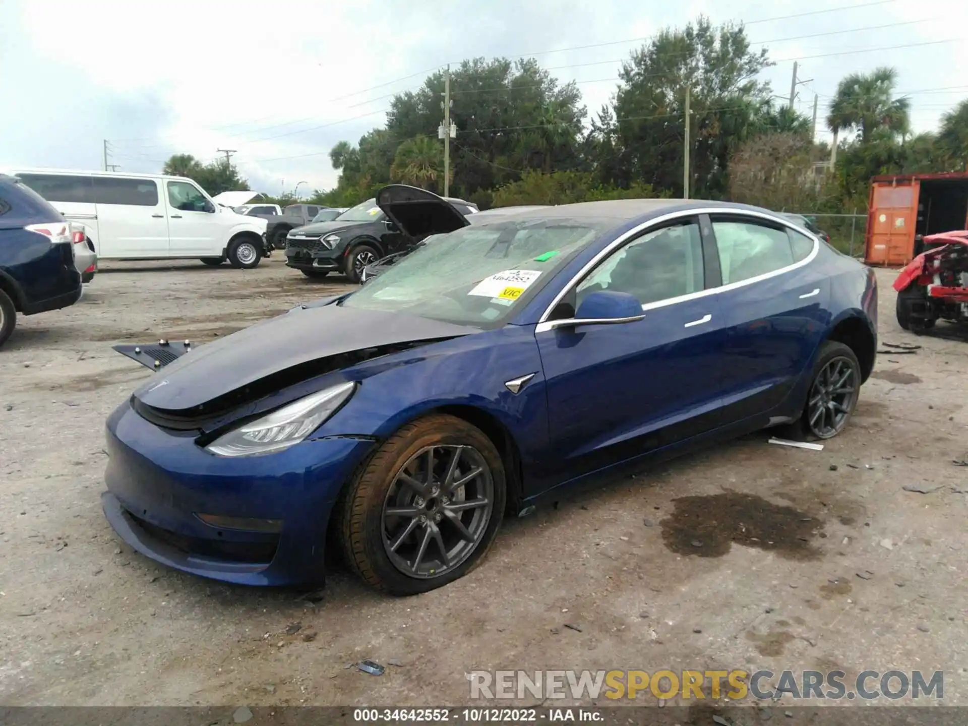 2 Фотография поврежденного автомобиля 5YJ3E1EA1LF658339 TESLA MODEL 3 2020