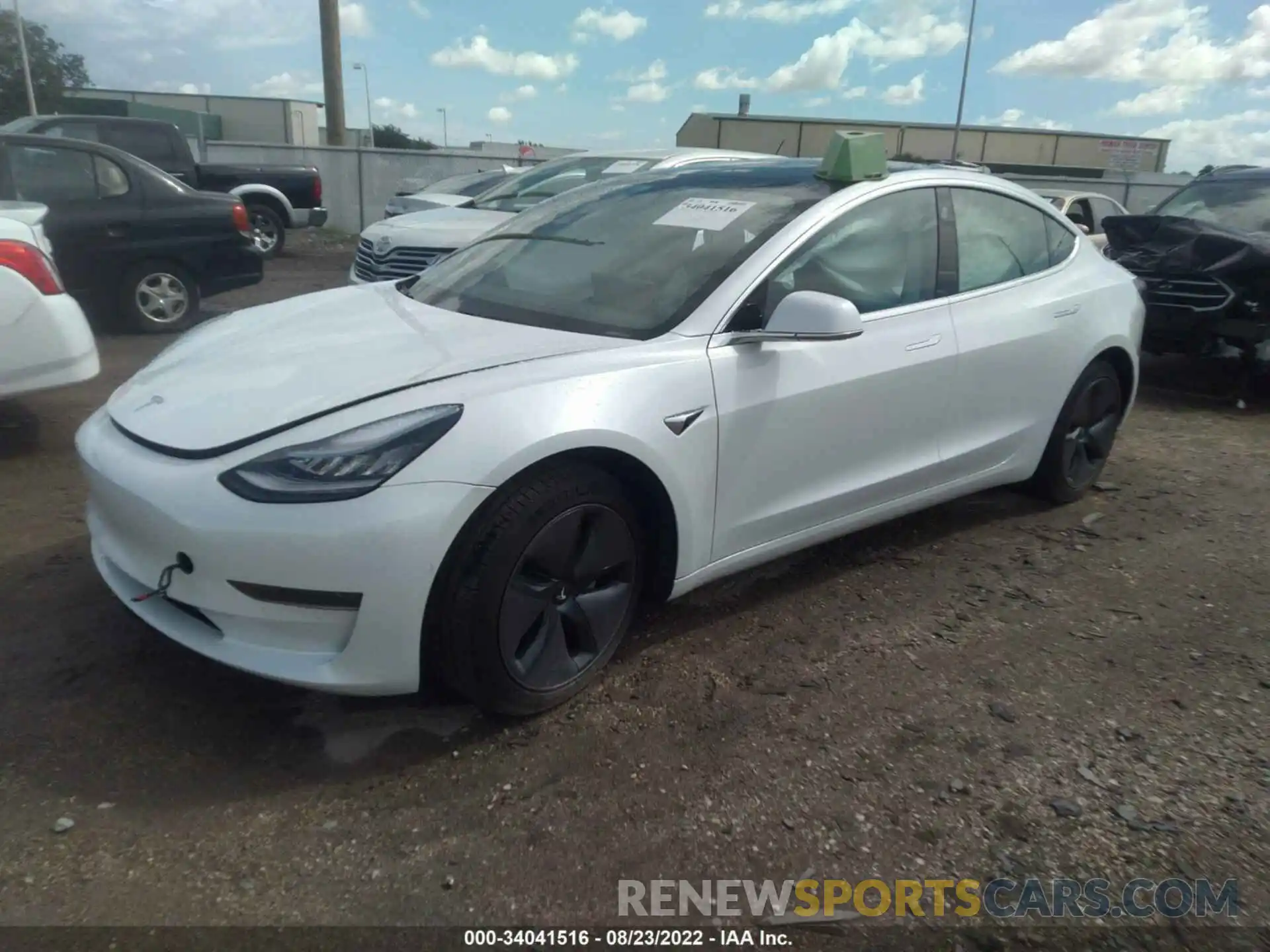 2 Фотография поврежденного автомобиля 5YJ3E1EA1LF658972 TESLA MODEL 3 2020