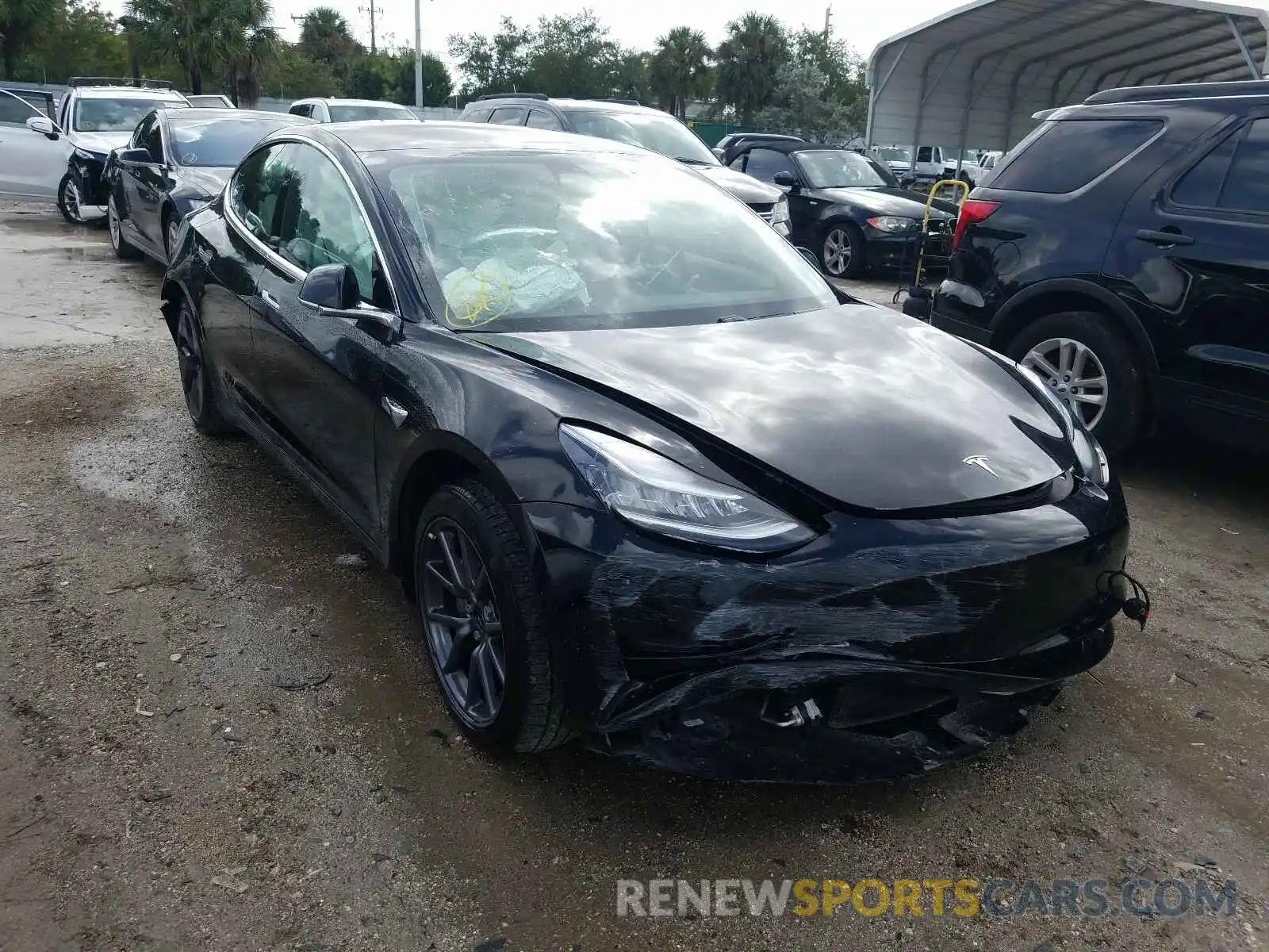 1 Фотография поврежденного автомобиля 5YJ3E1EA1LF662052 TESLA MODEL 3 2020