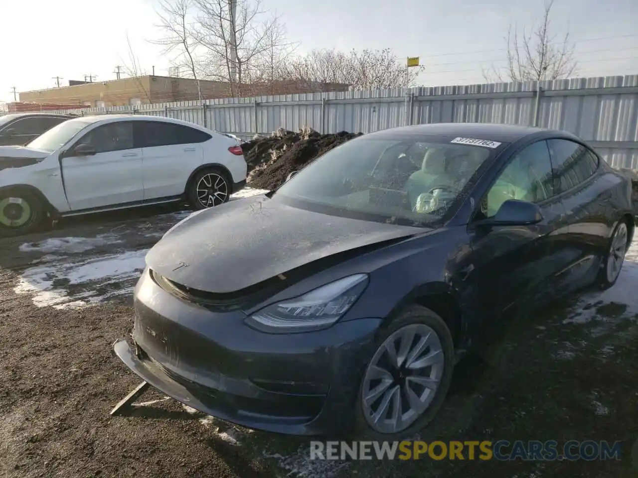 2 Фотография поврежденного автомобиля 5YJ3E1EA1LF786659 TESLA MODEL 3 2020