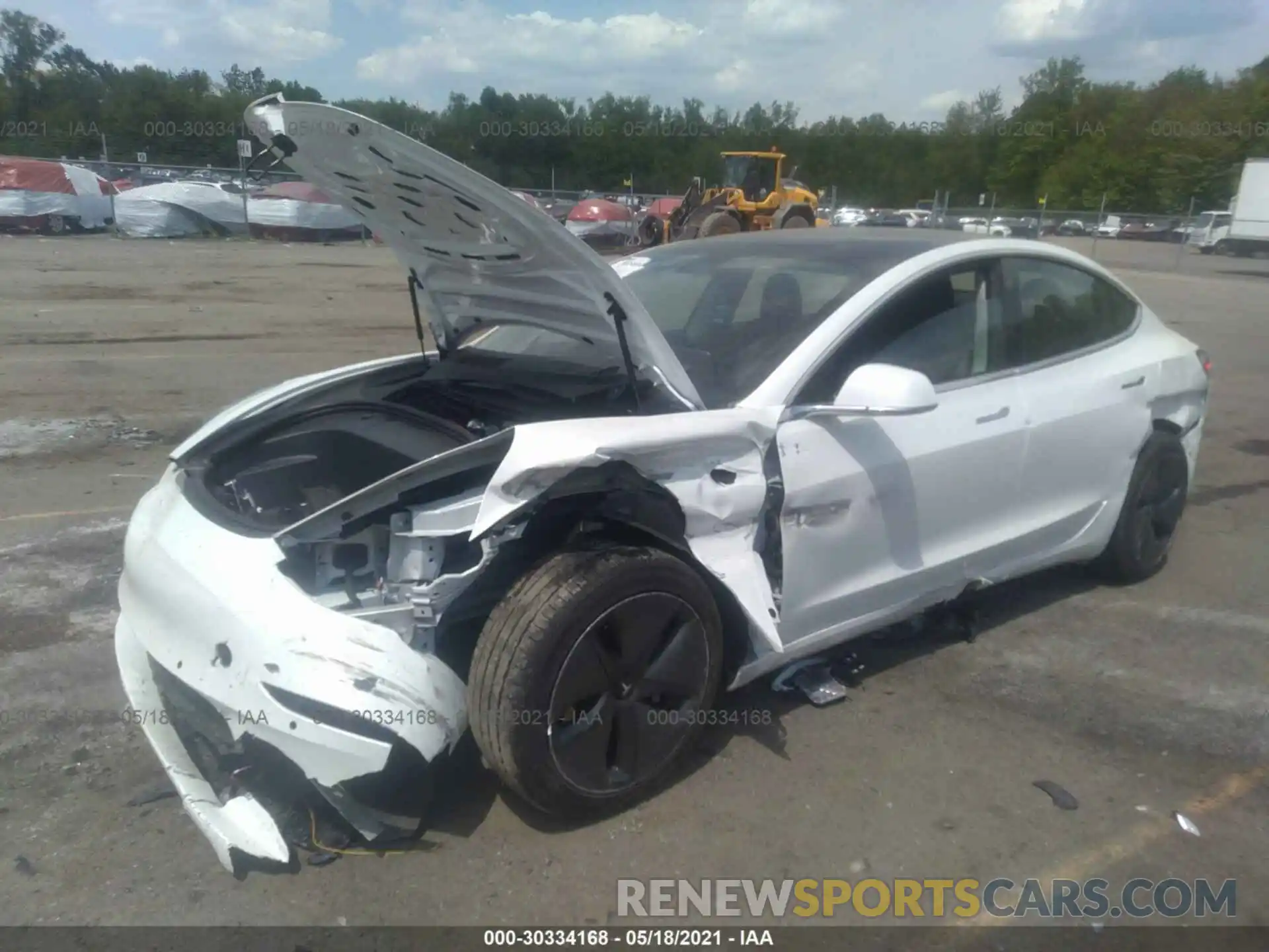 6 Photograph of a damaged car 5YJ3E1EA1LF797354 TESLA MODEL 3 2020