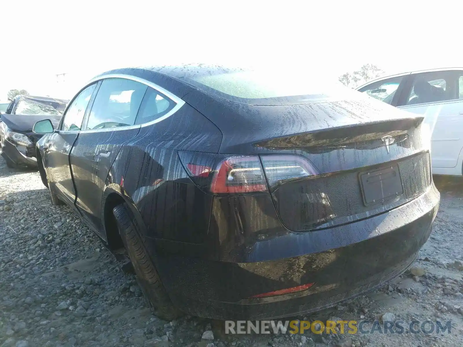 3 Photograph of a damaged car 5YJ3E1EA1LF797418 TESLA MODEL 3 2020