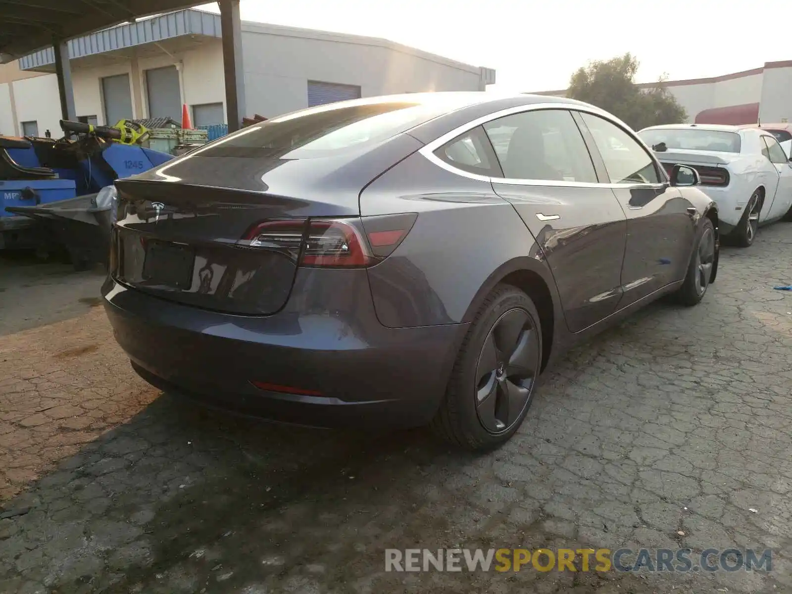 4 Photograph of a damaged car 5YJ3E1EA1LF798410 TESLA MODEL 3 2020