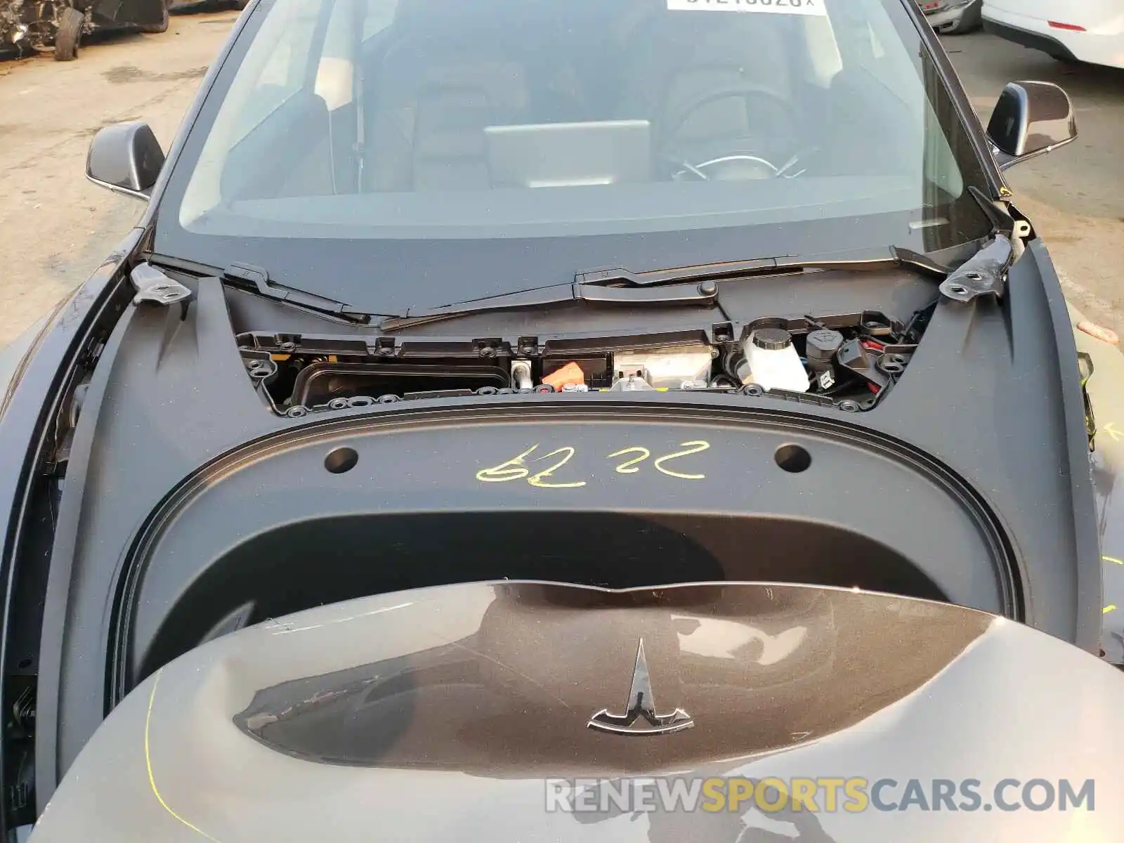 7 Photograph of a damaged car 5YJ3E1EA1LF798410 TESLA MODEL 3 2020