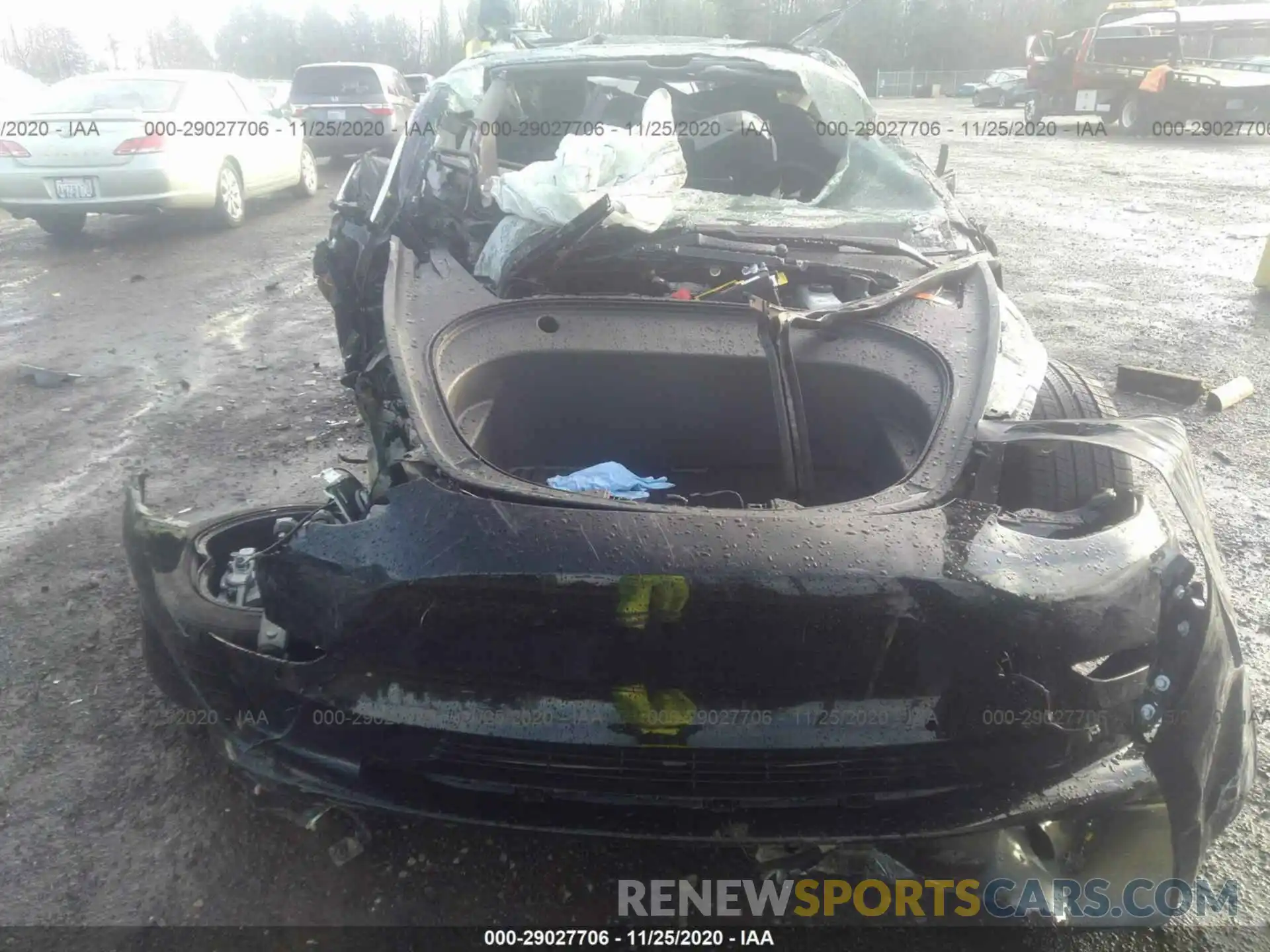 6 Photograph of a damaged car 5YJ3E1EA1LF798889 TESLA MODEL 3 2020