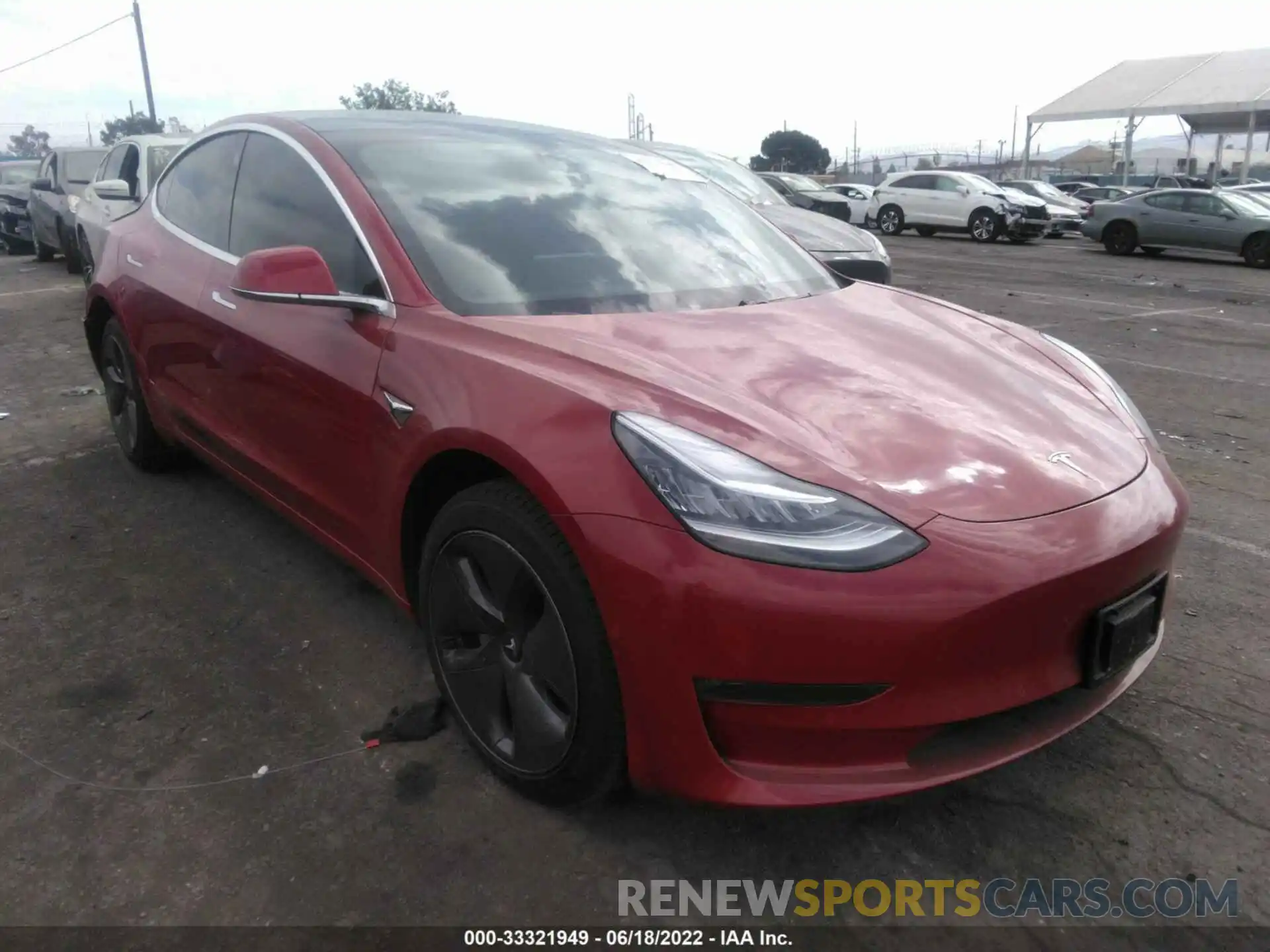 3 Фотография поврежденного автомобиля 5YJ3E1EA1LF799248 TESLA MODEL 3 2020