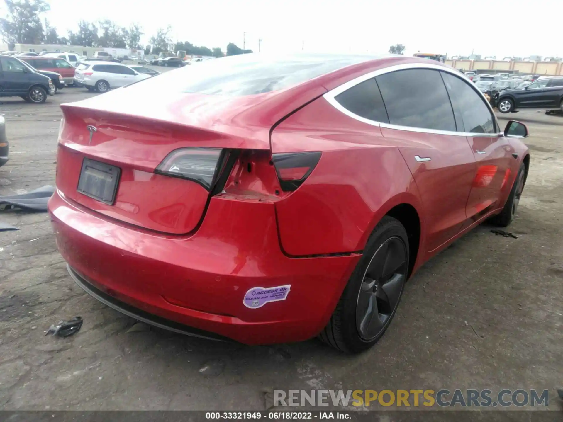 4 Фотография поврежденного автомобиля 5YJ3E1EA1LF799248 TESLA MODEL 3 2020