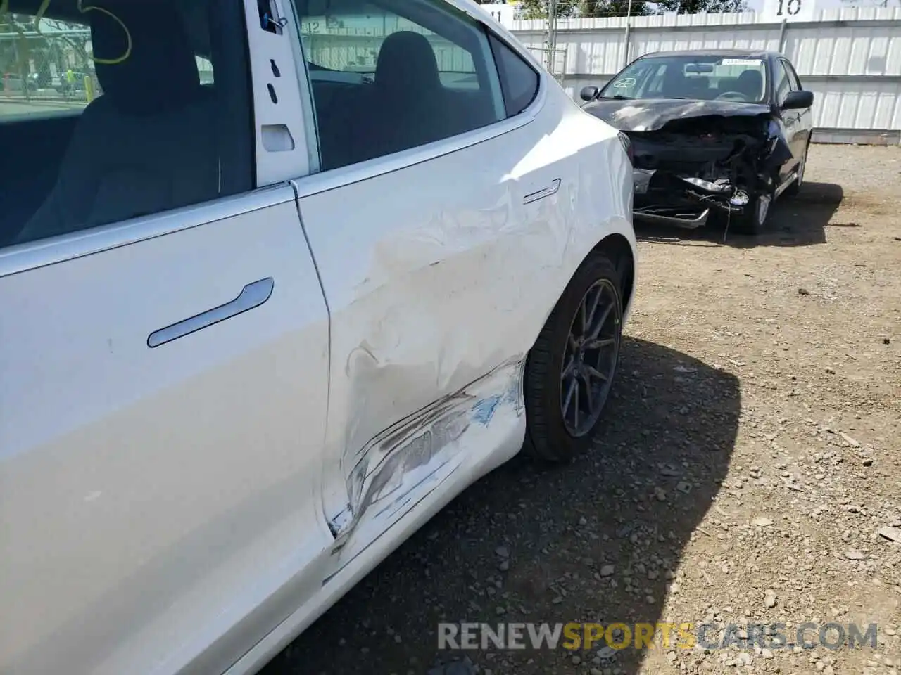 9 Photograph of a damaged car 5YJ3E1EA1LF799699 TESLA MODEL 3 2020