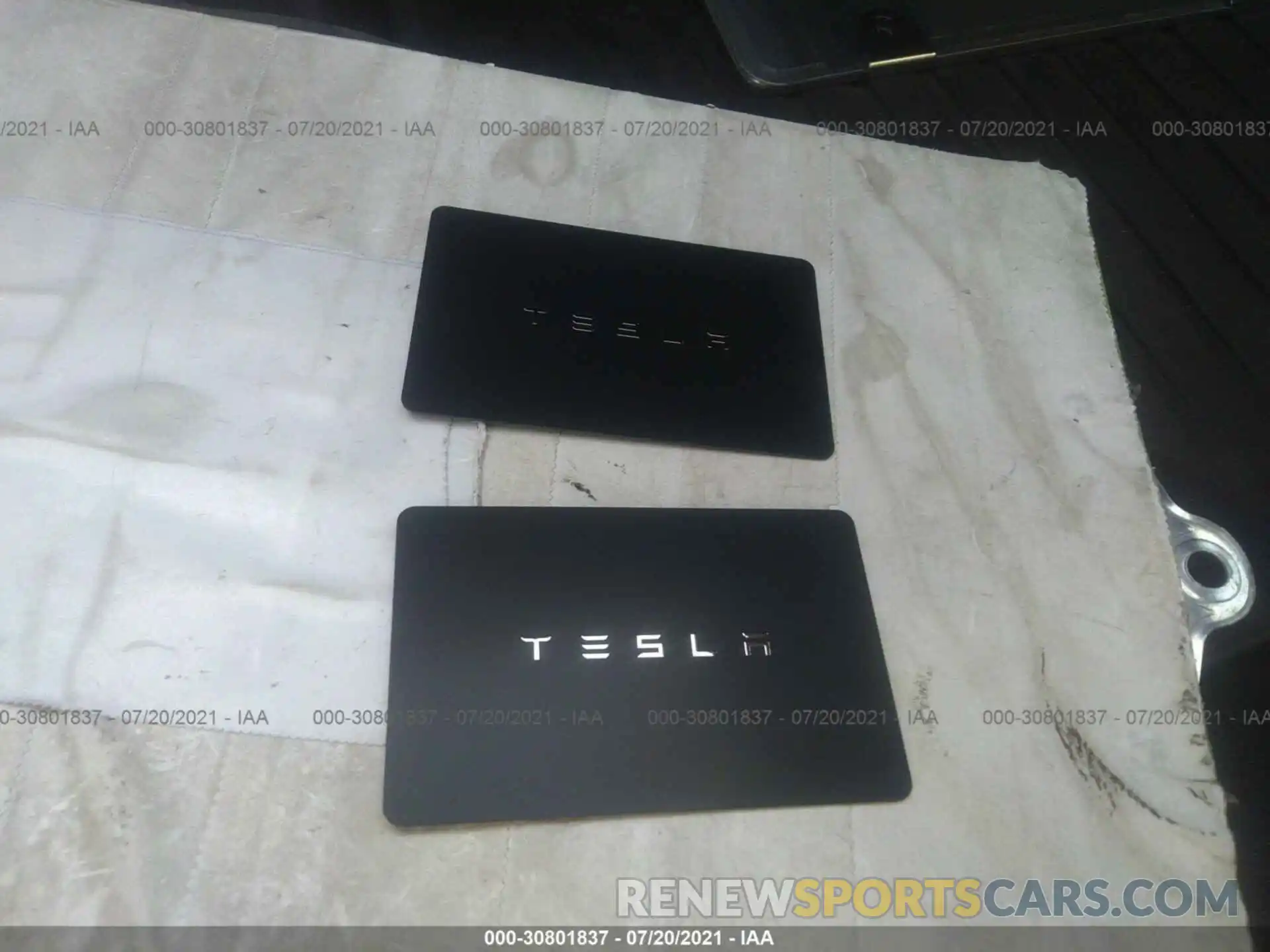 11 Photograph of a damaged car 5YJ3E1EA1LF803329 TESLA MODEL 3 2020