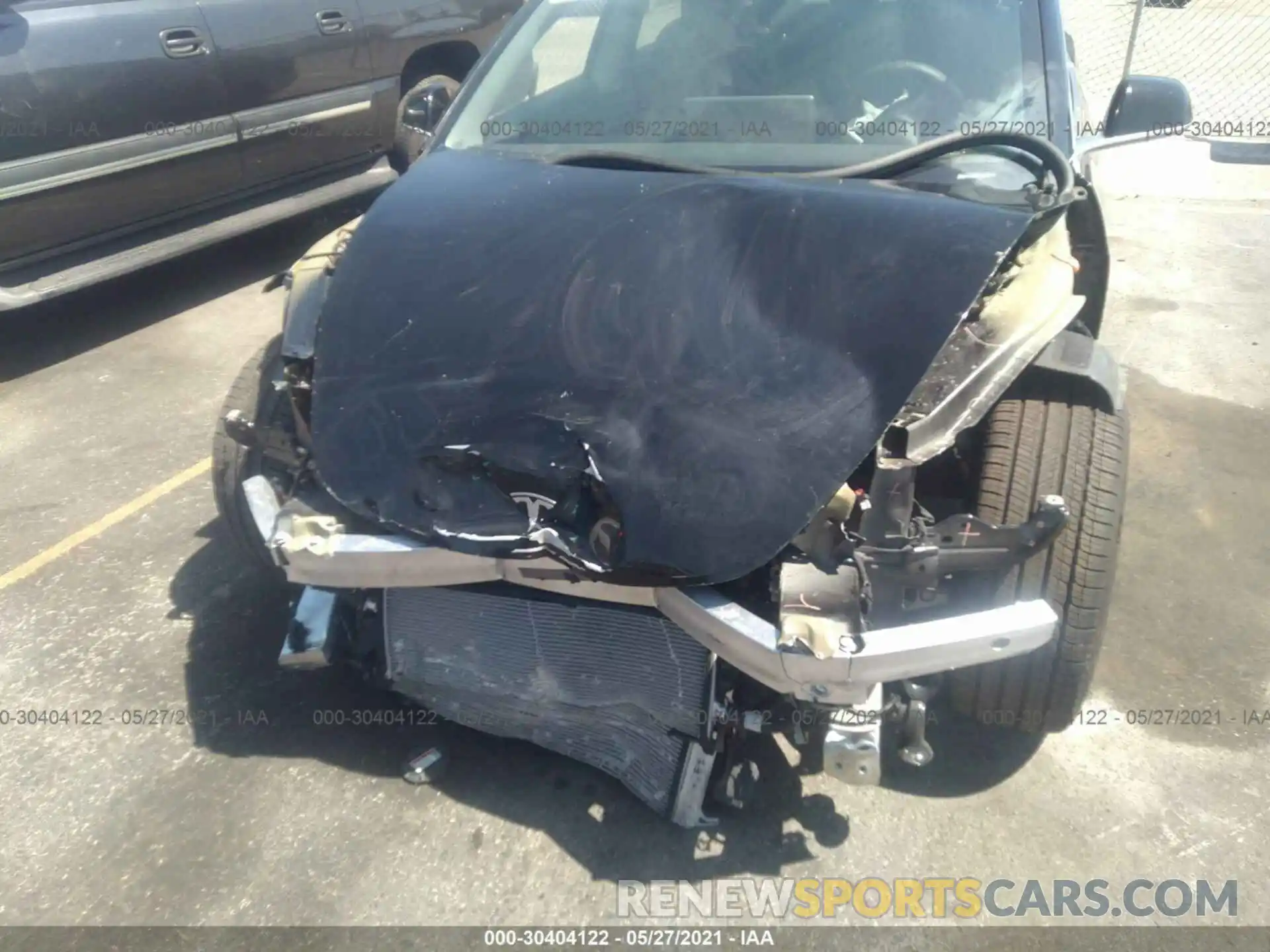6 Photograph of a damaged car 5YJ3E1EA1LF804464 TESLA MODEL 3 2020