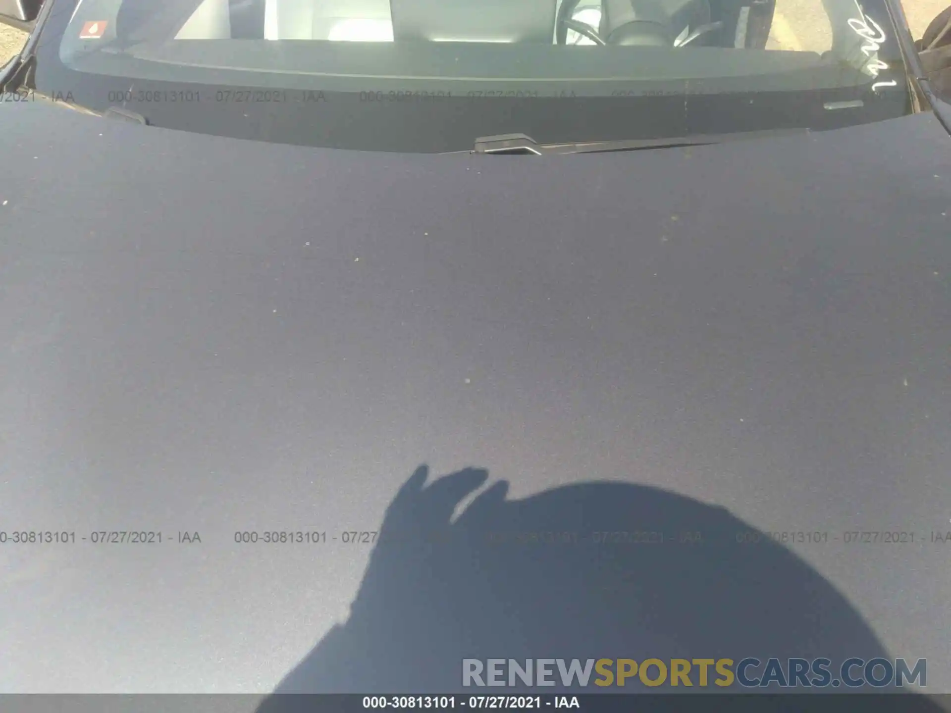 10 Photograph of a damaged car 5YJ3E1EA1LF804836 TESLA MODEL 3 2020