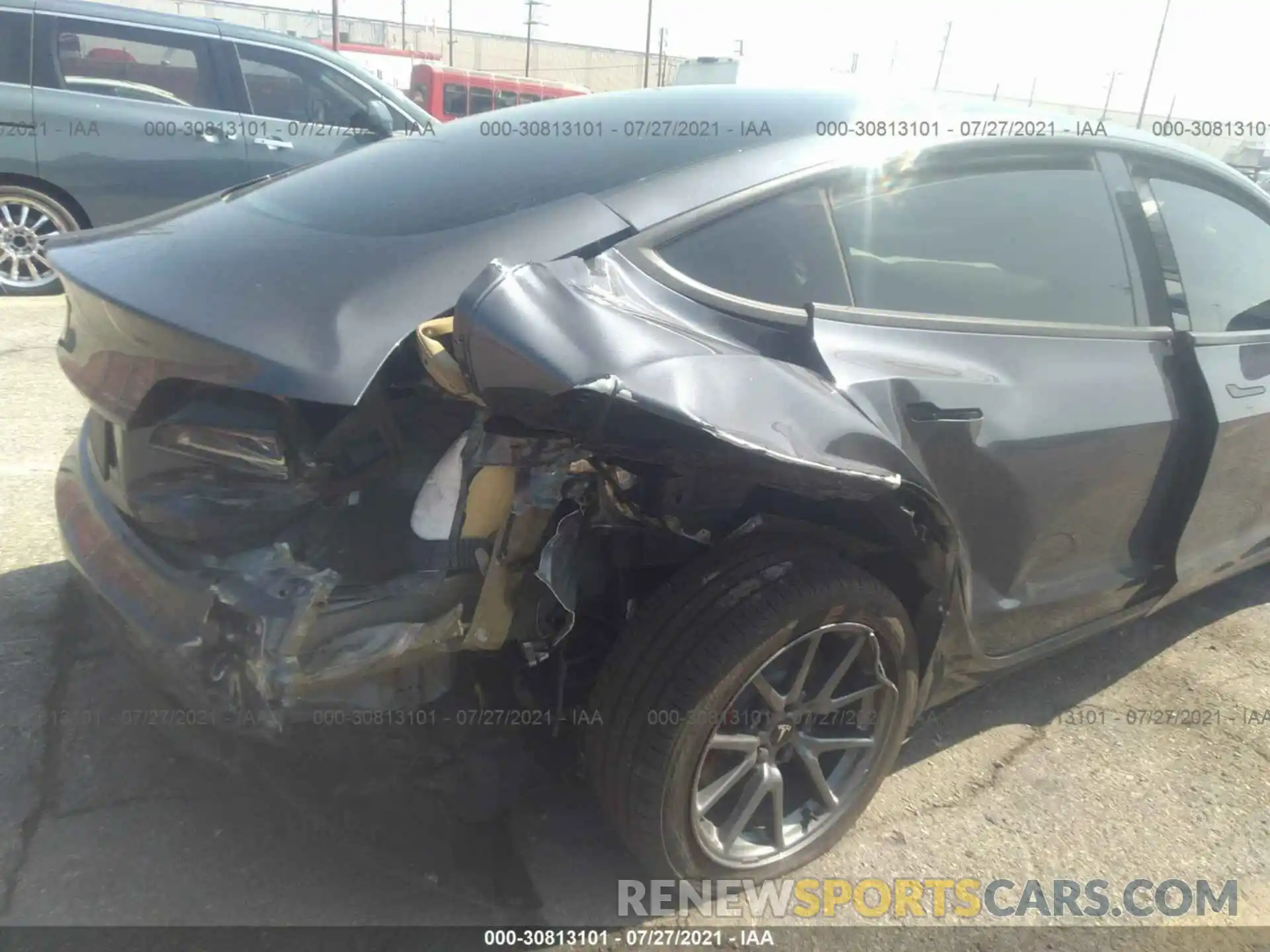 6 Photograph of a damaged car 5YJ3E1EA1LF804836 TESLA MODEL 3 2020