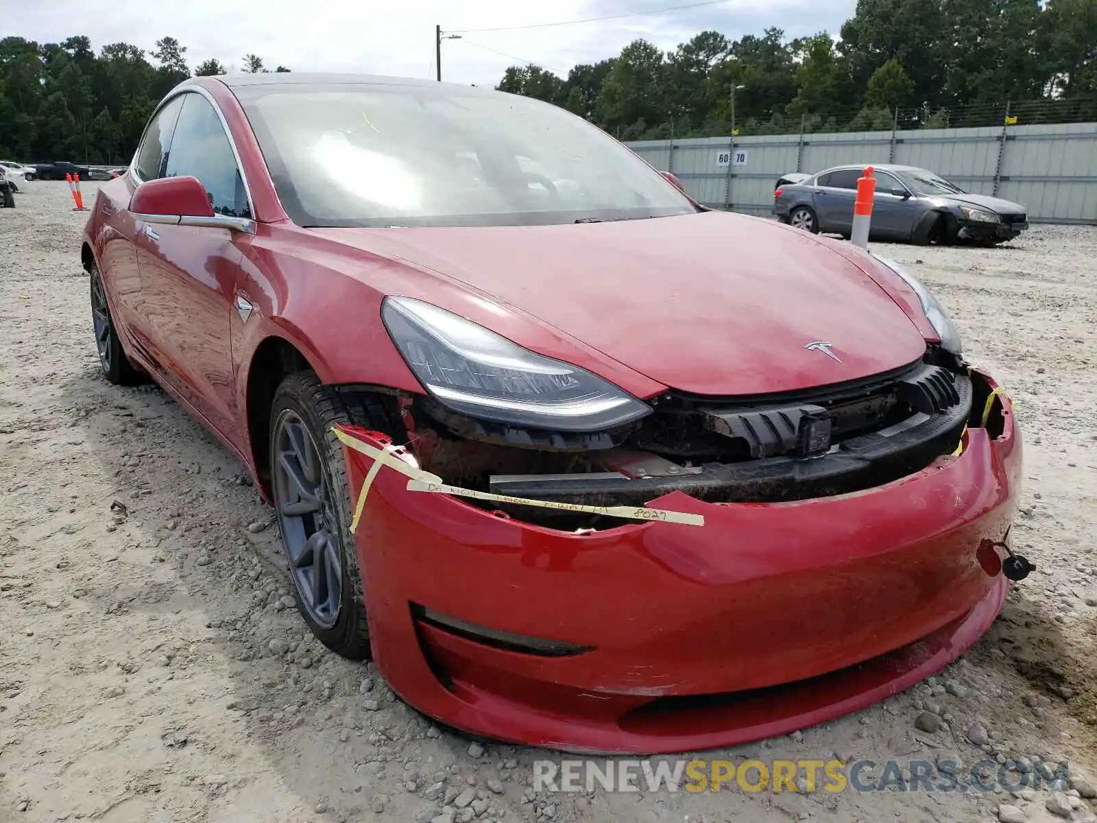 9 Photograph of a damaged car 5YJ3E1EA2LF609294 TESLA MODEL 3 2020