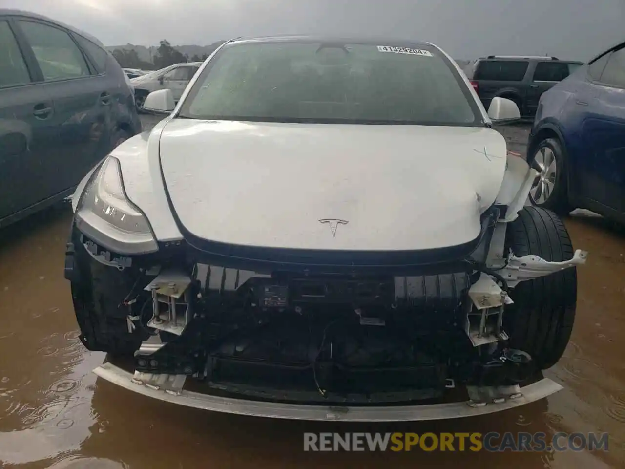 5 Photograph of a damaged car 5YJ3E1EA2LF612695 TESLA MODEL 3 2020