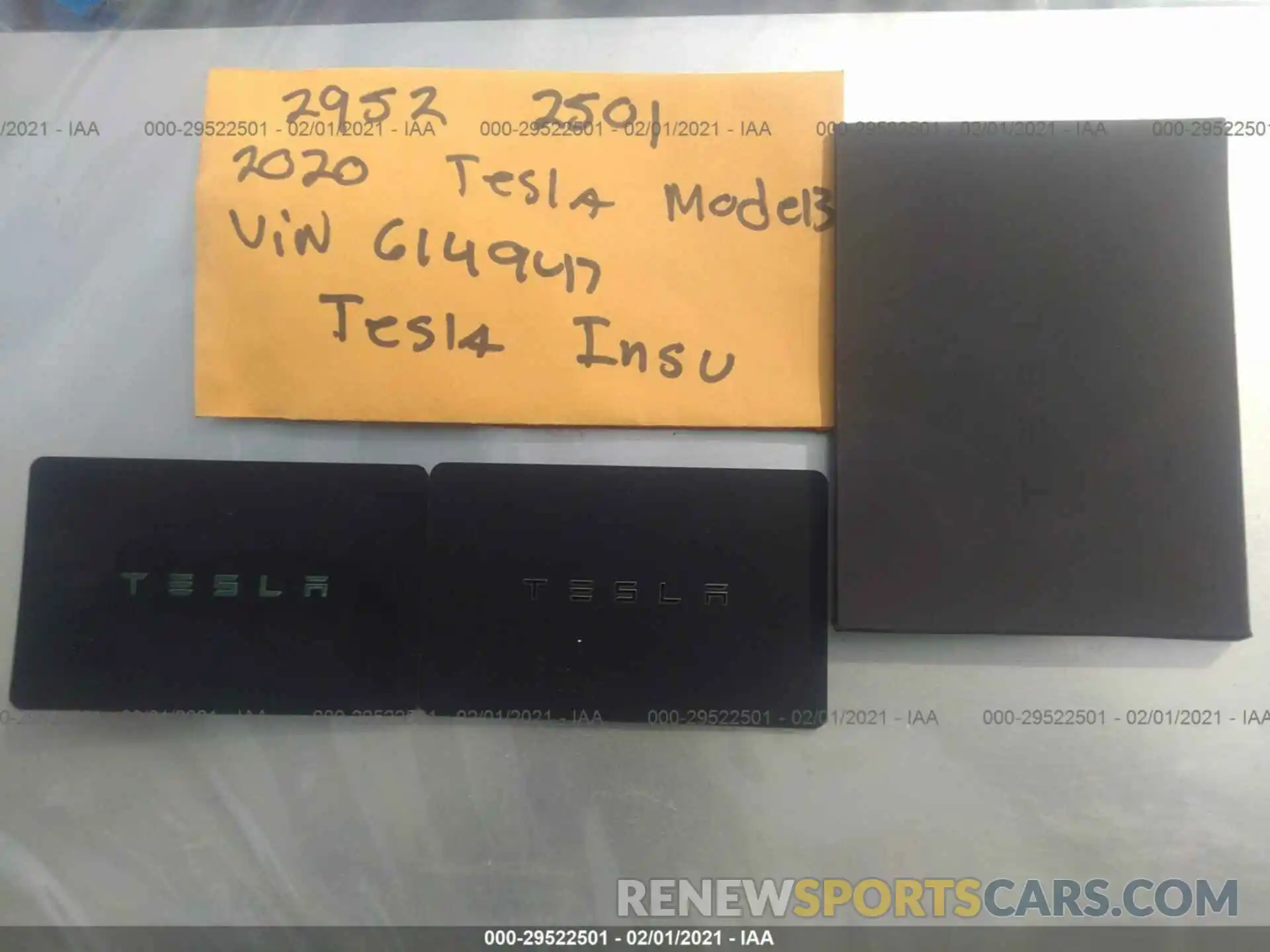 11 Photograph of a damaged car 5YJ3E1EA2LF614947 TESLA MODEL 3 2020