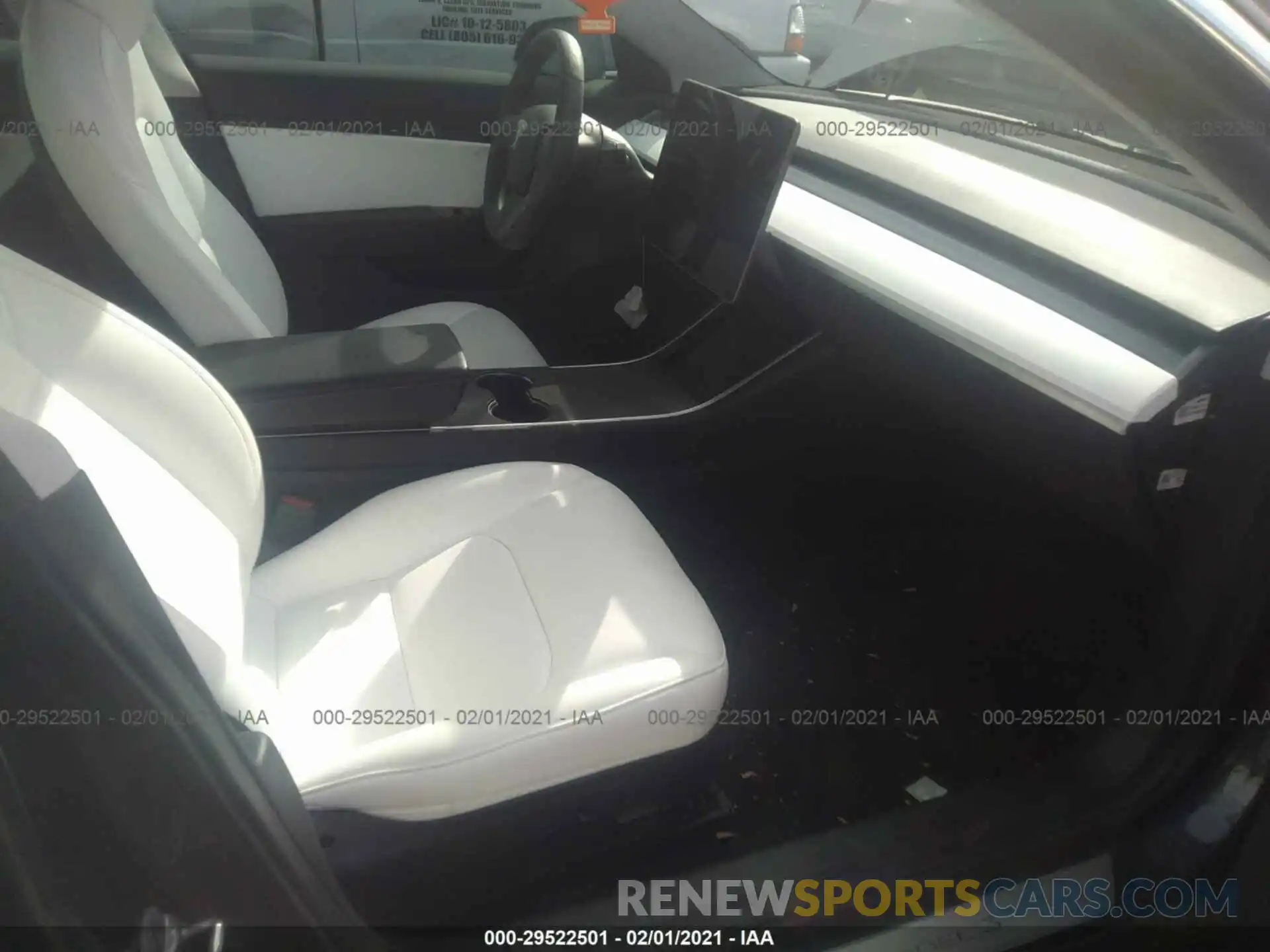 5 Photograph of a damaged car 5YJ3E1EA2LF614947 TESLA MODEL 3 2020