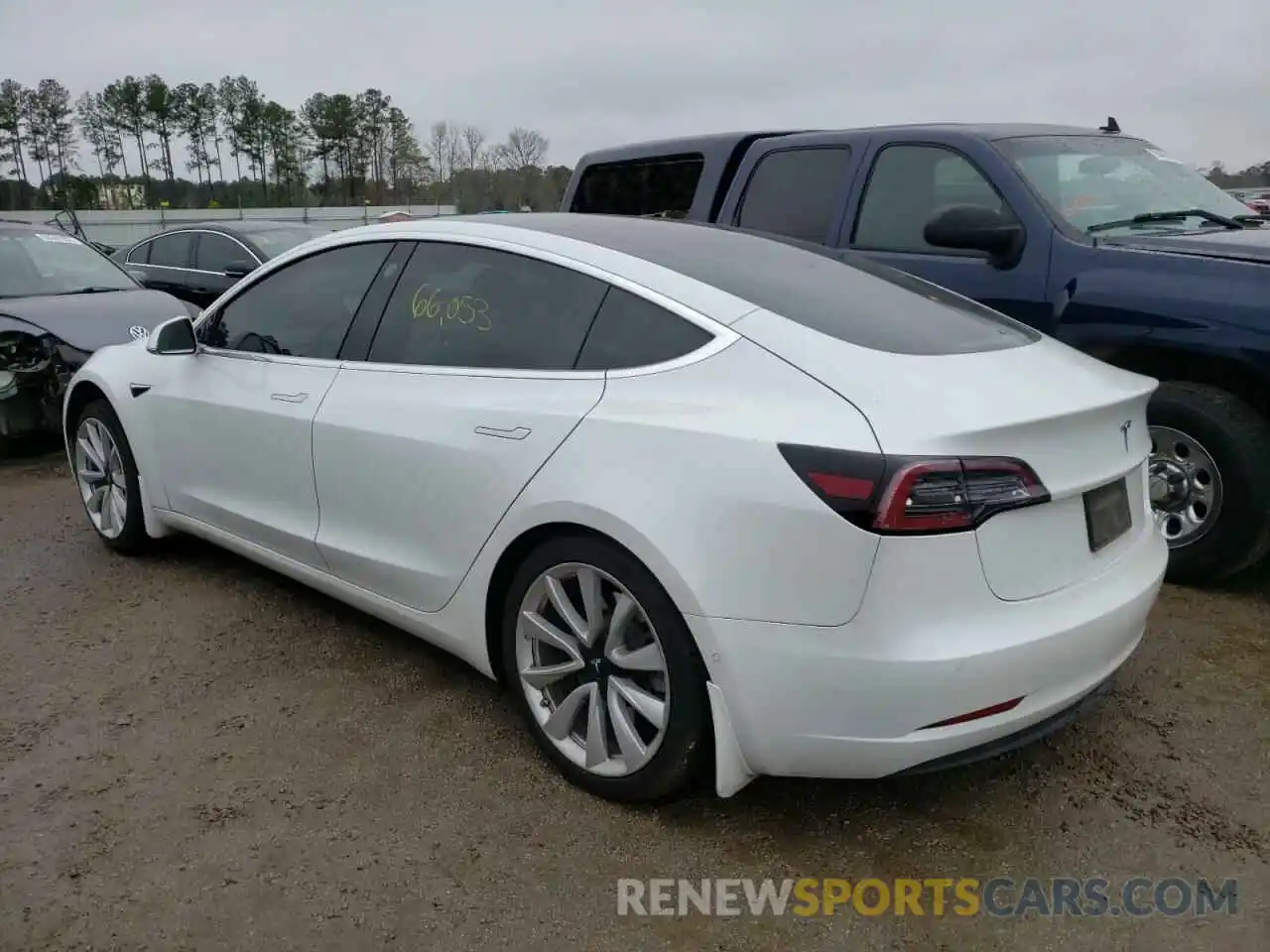 3 Photograph of a damaged car 5YJ3E1EA2LF634938 TESLA MODEL 3 2020