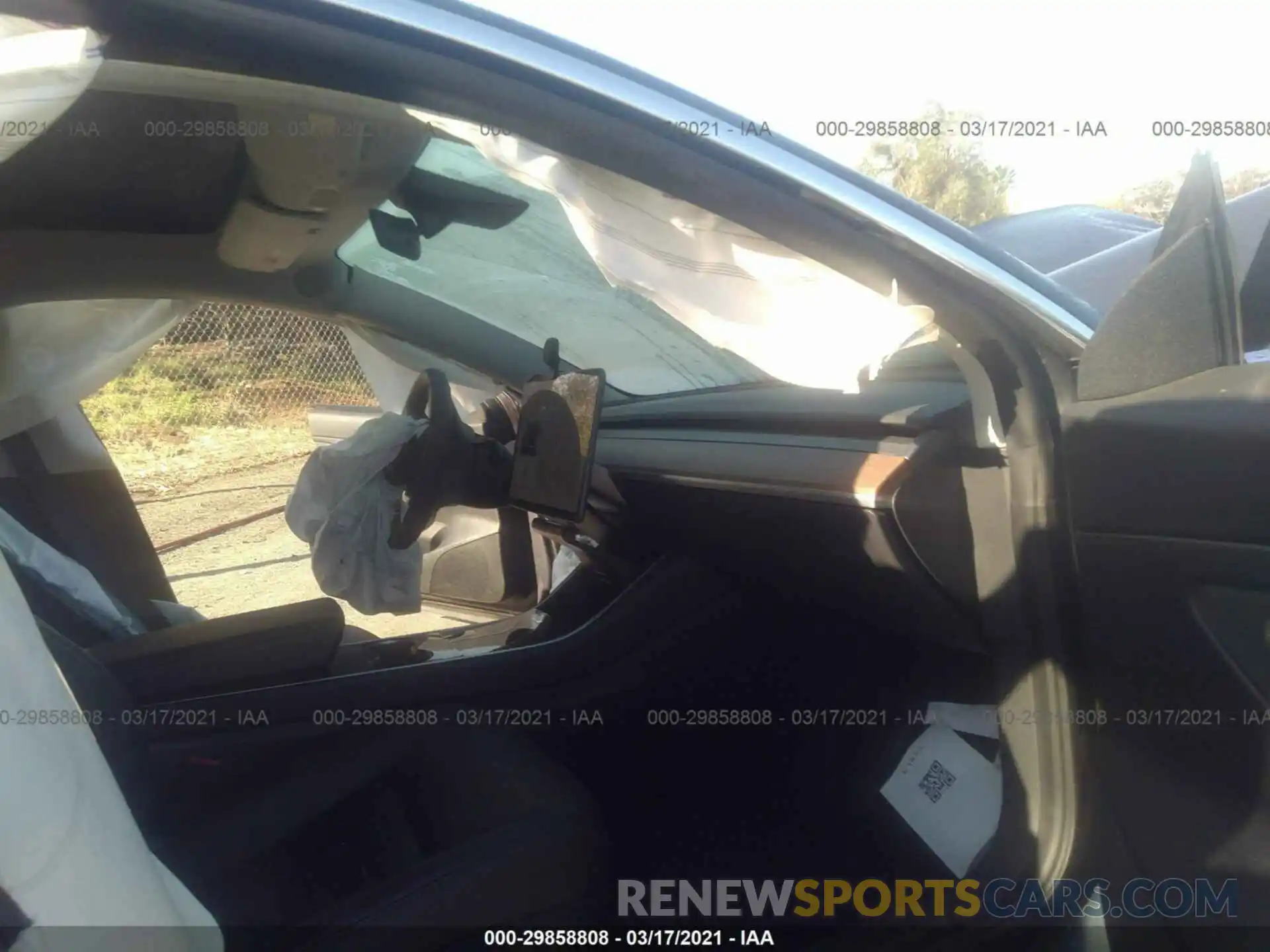 5 Photograph of a damaged car 5YJ3E1EA2LF644076 TESLA MODEL 3 2020