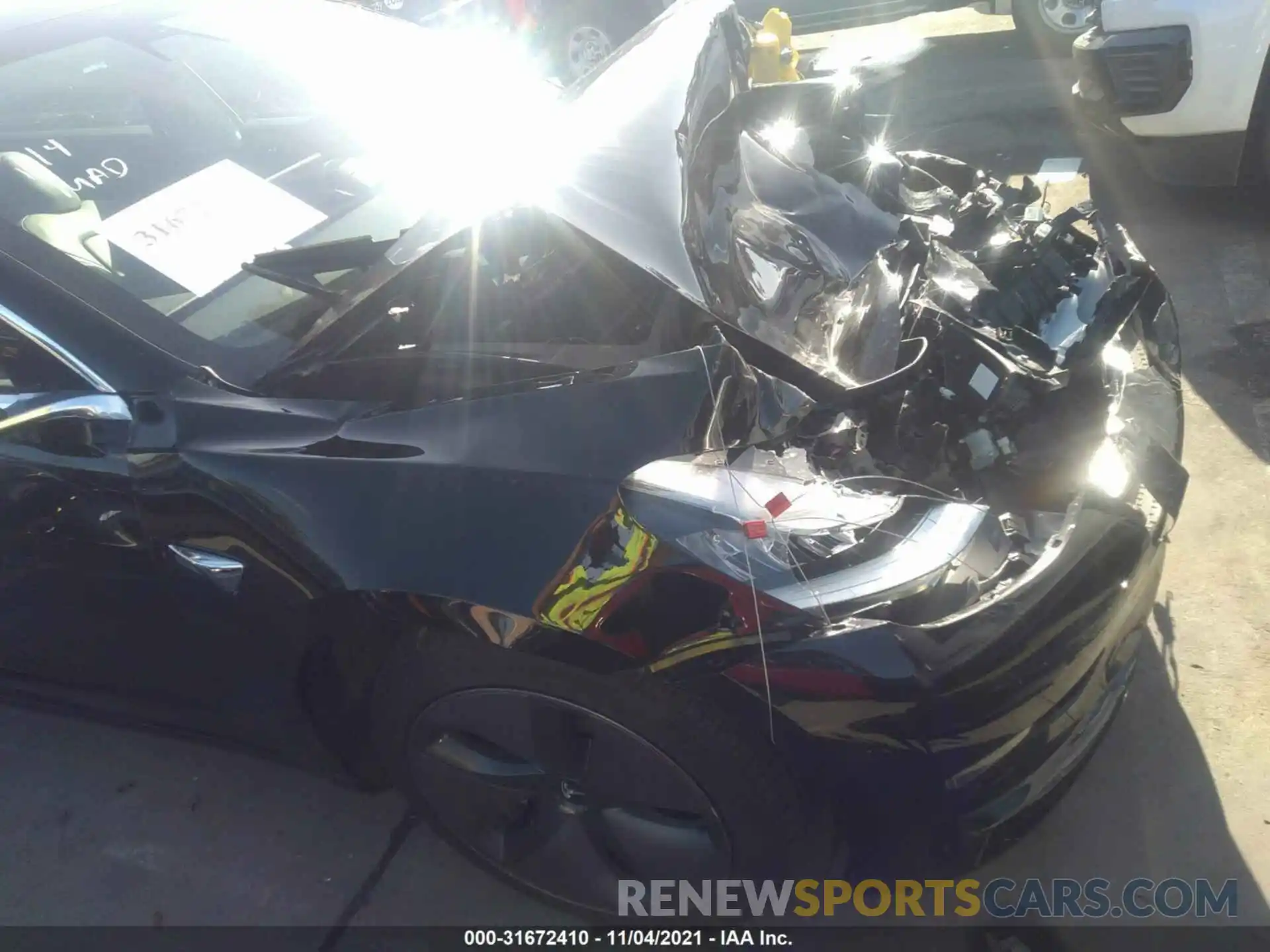 6 Photograph of a damaged car 5YJ3E1EA2LF657491 TESLA MODEL 3 2020