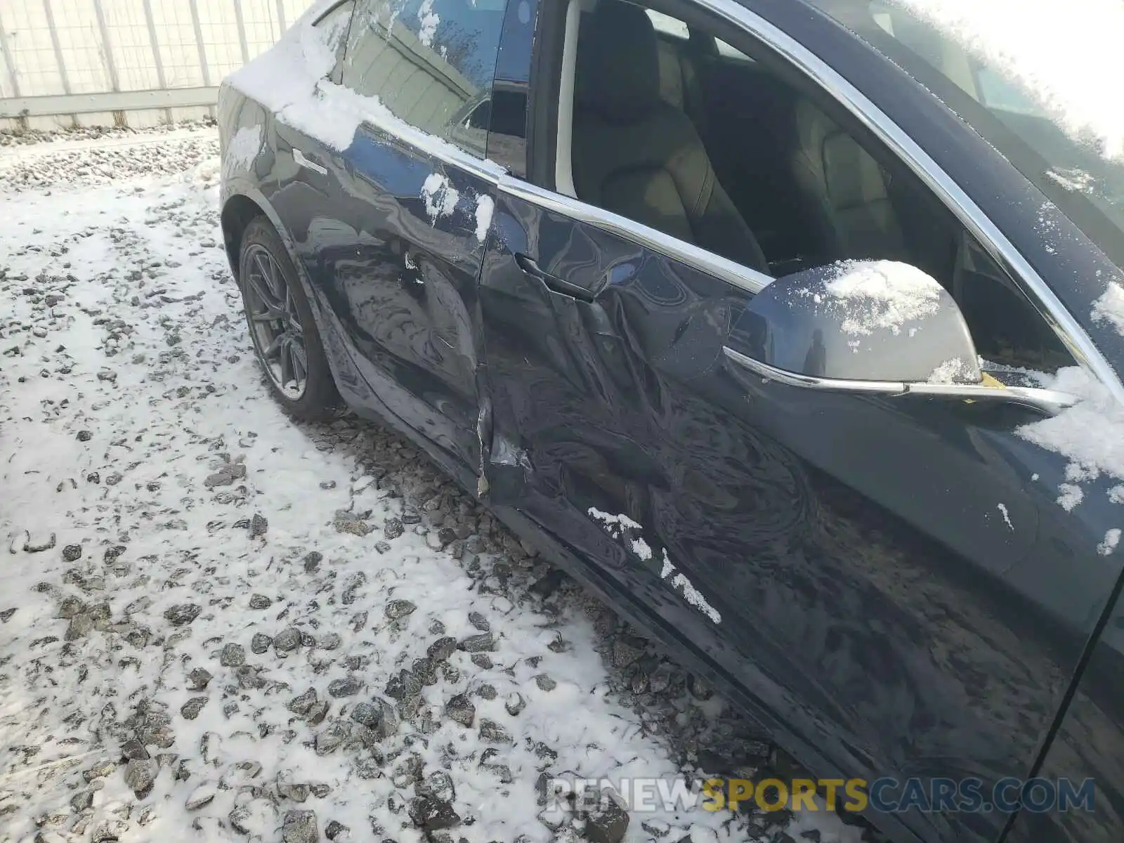 9 Photograph of a damaged car 5YJ3E1EA2LF703837 TESLA MODEL 3 2020