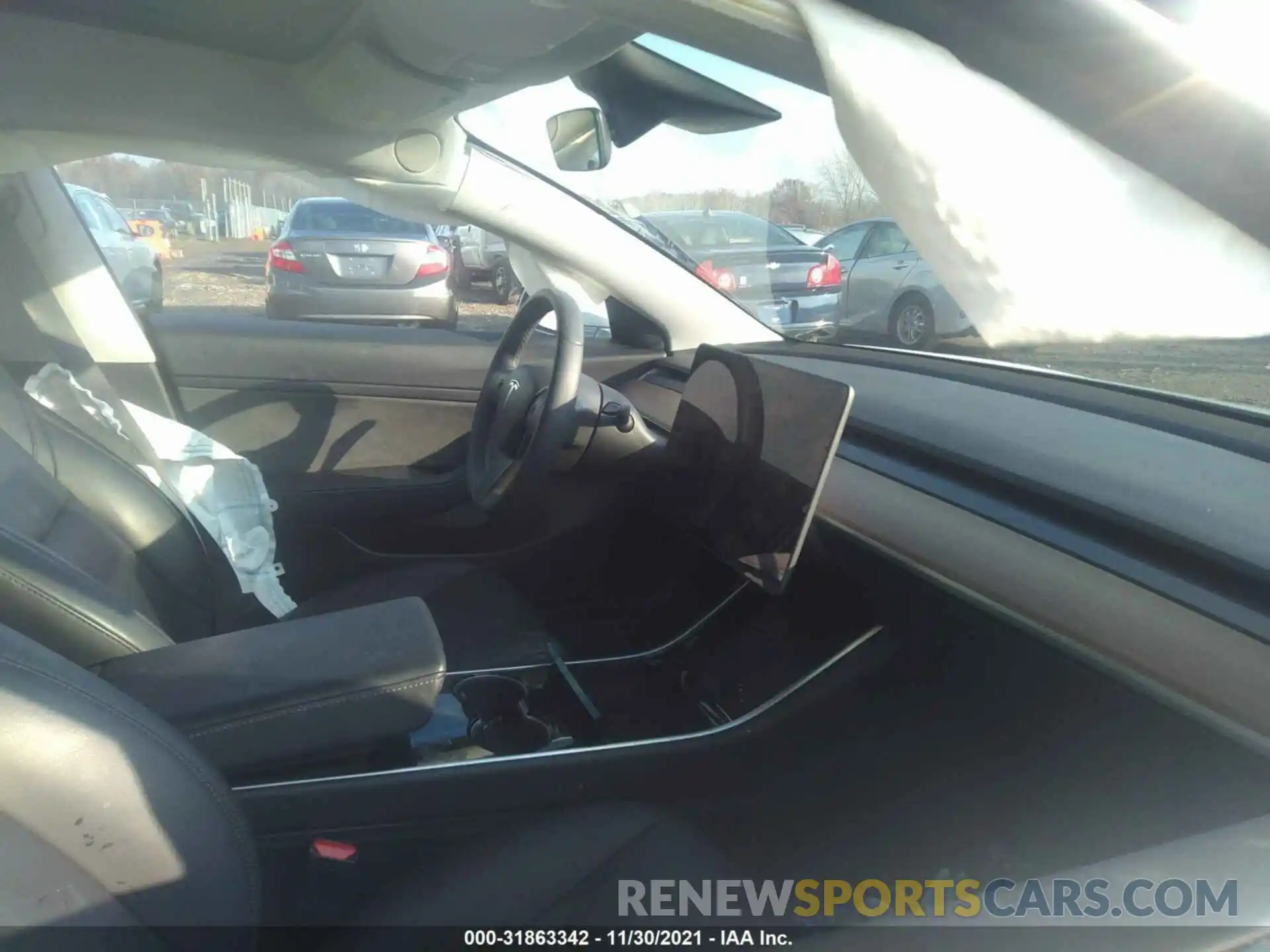 5 Photograph of a damaged car 5YJ3E1EA2LF706303 TESLA MODEL 3 2020