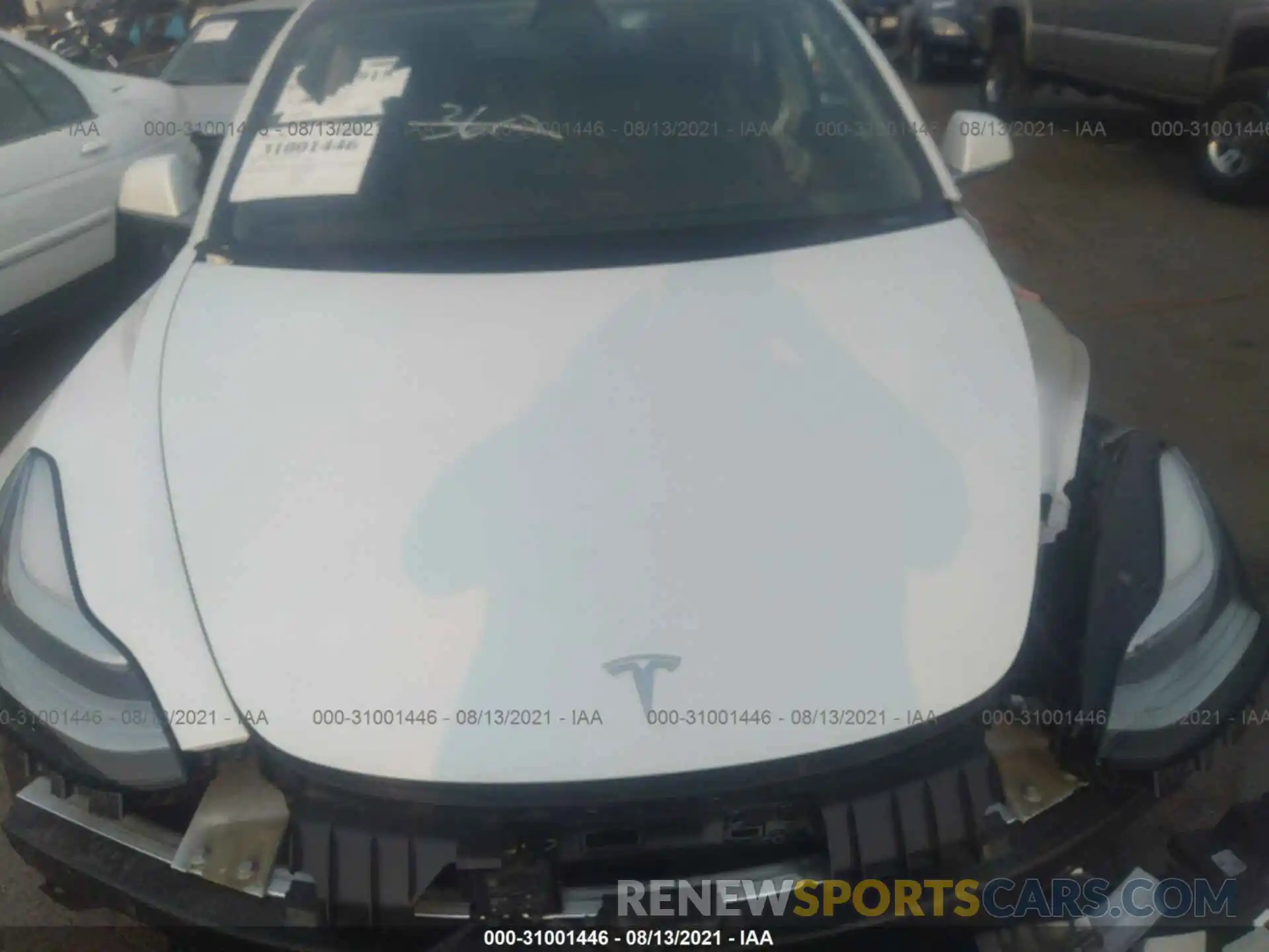 10 Photograph of a damaged car 5YJ3E1EA2LF706494 TESLA MODEL 3 2020