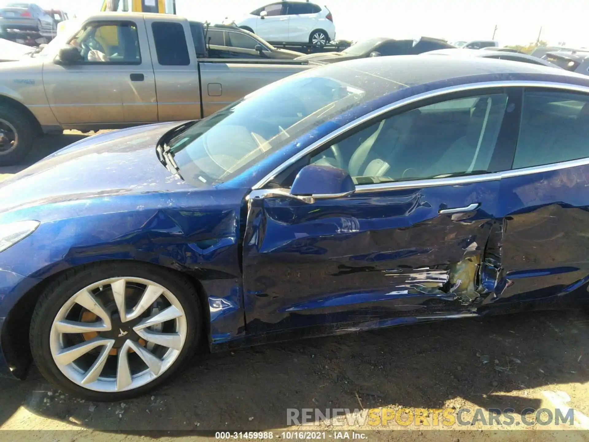 6 Photograph of a damaged car 5YJ3E1EA2LF708858 TESLA MODEL 3 2020