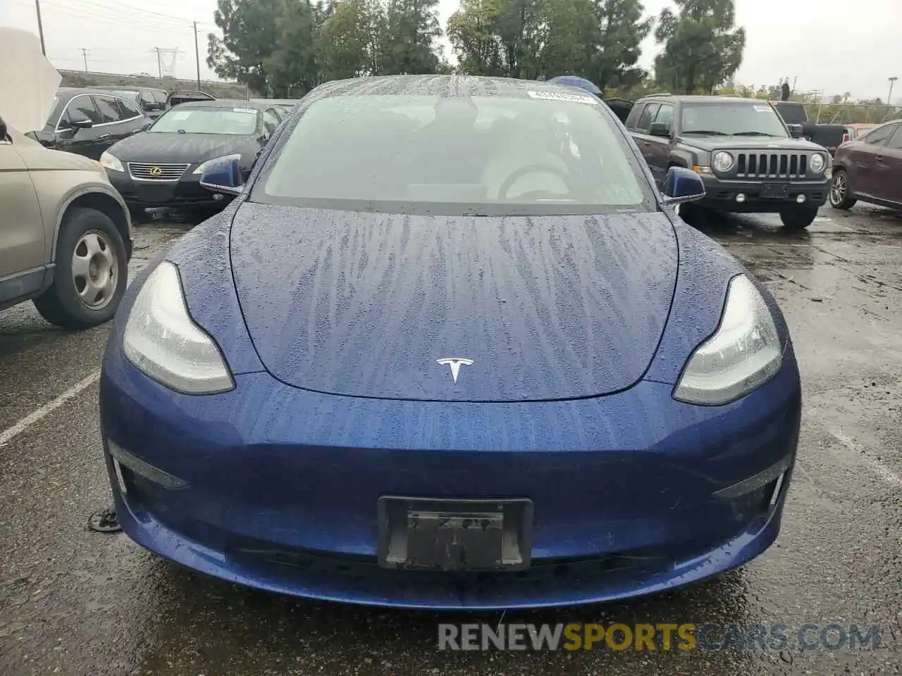 5 Photograph of a damaged car 5YJ3E1EA2LF710285 TESLA MODEL 3 2020