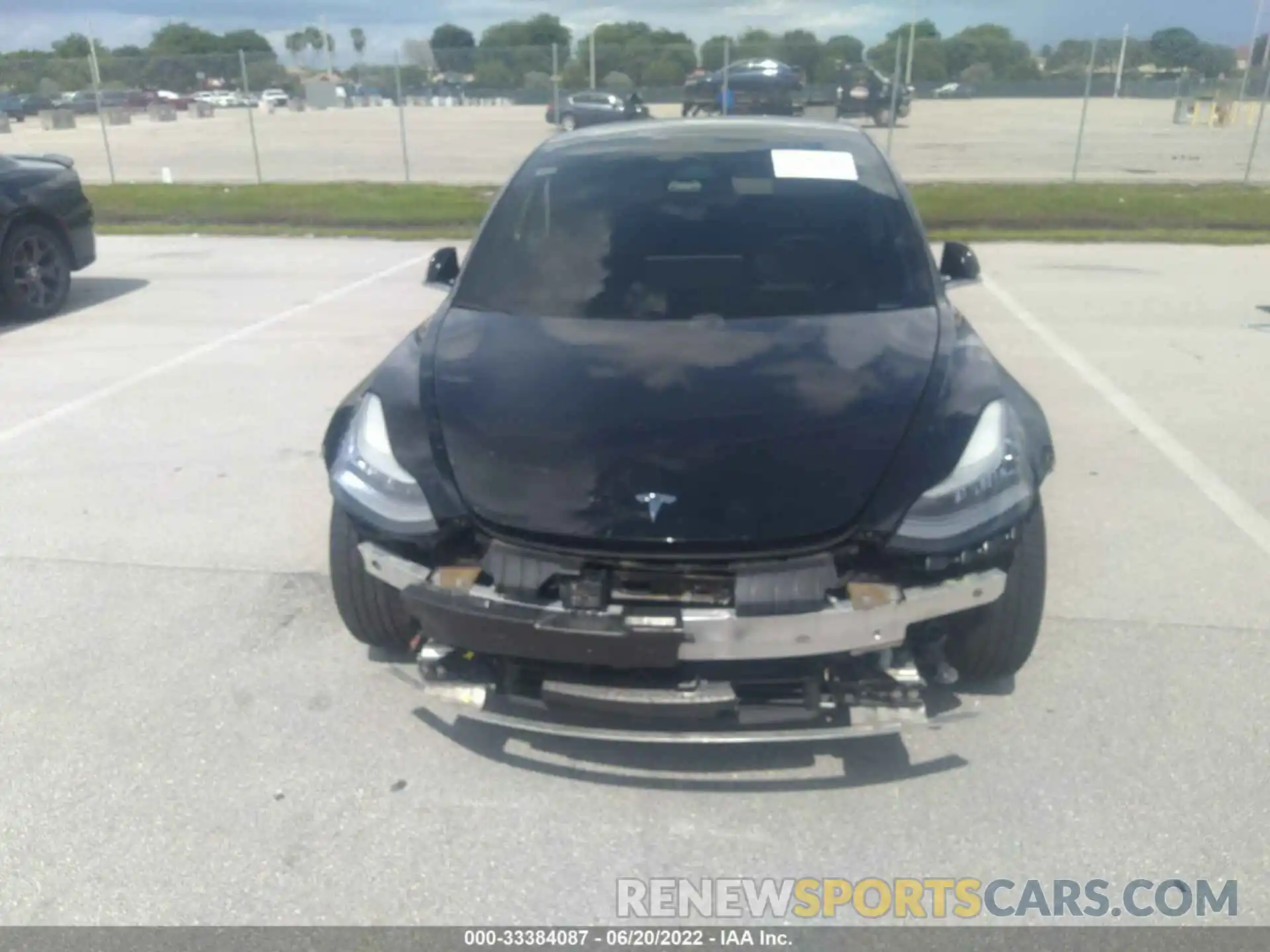 6 Photograph of a damaged car 5YJ3E1EA2LF736451 TESLA MODEL 3 2020