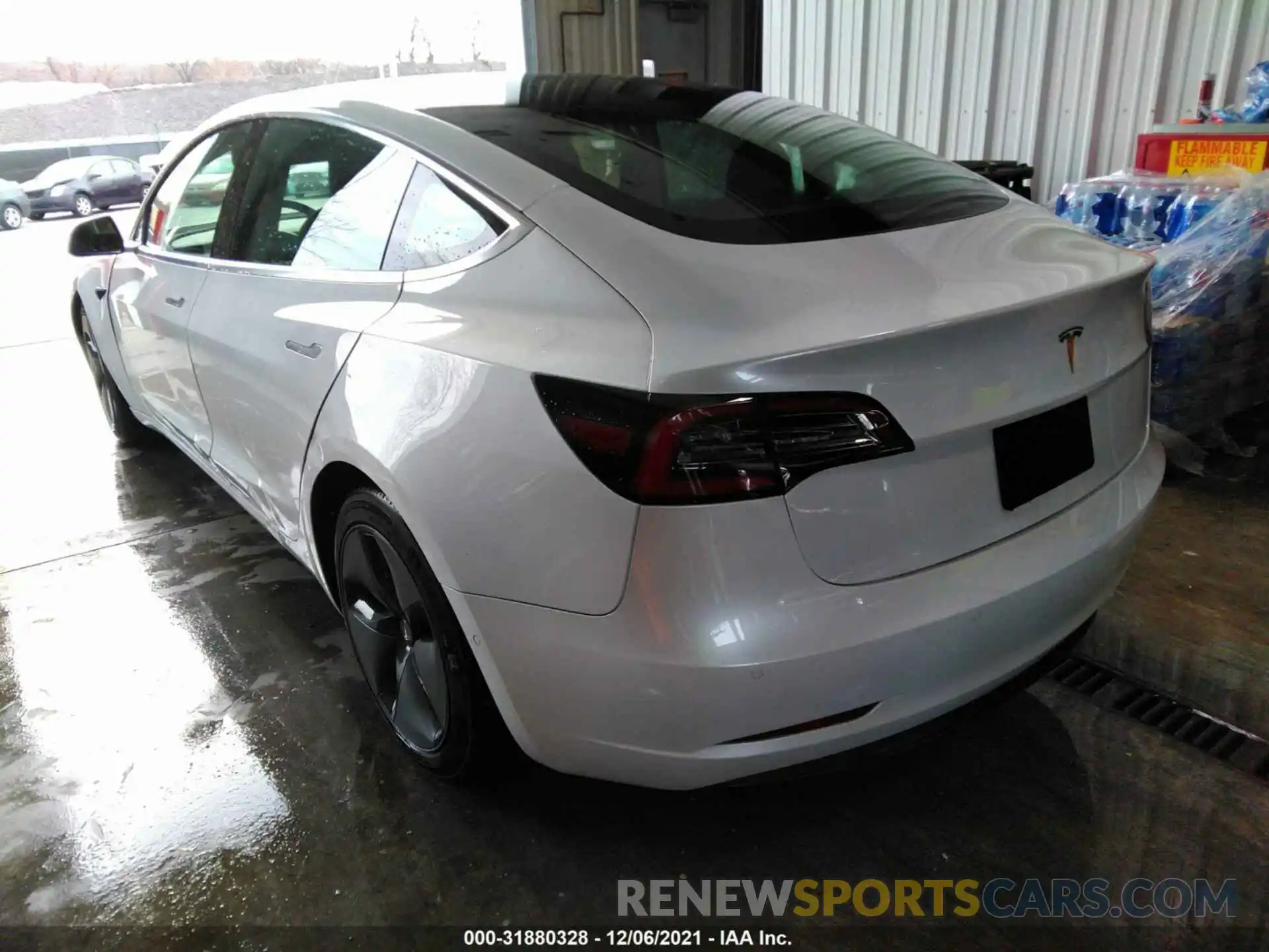 3 Photograph of a damaged car 5YJ3E1EA2LF737518 TESLA MODEL 3 2020