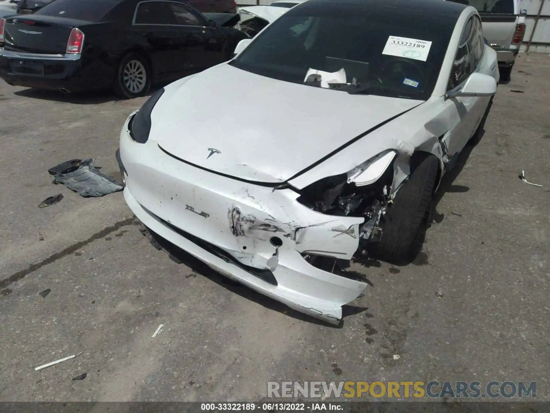 6 Photograph of a damaged car 5YJ3E1EA2LF737793 TESLA MODEL 3 2020