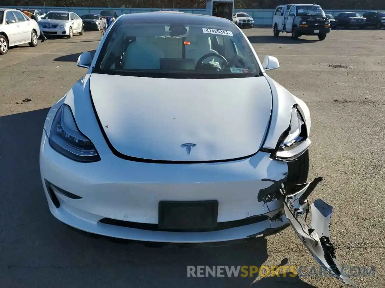 5 Photograph of a damaged car 5YJ3E1EA2LF793314 TESLA MODEL 3 2020