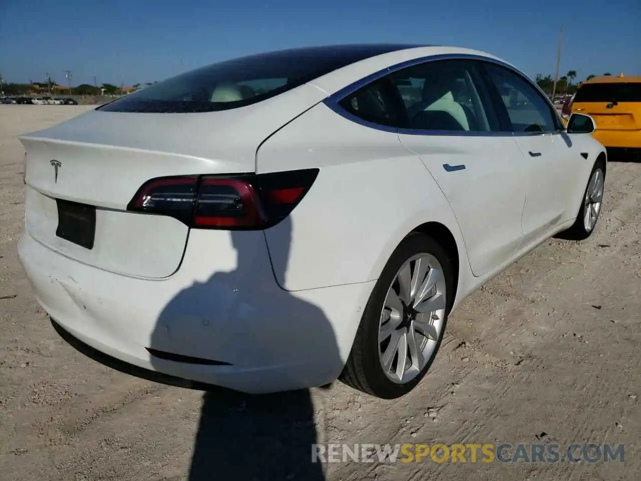 4 Photograph of a damaged car 5YJ3E1EA2LF793460 TESLA MODEL 3 2020