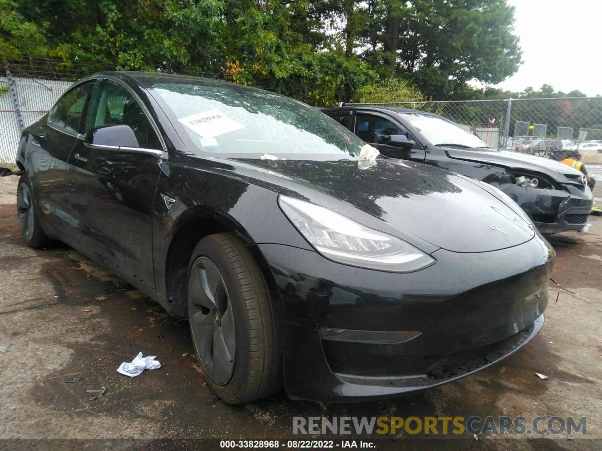 1 Photograph of a damaged car 5YJ3E1EA2LF796651 TESLA MODEL 3 2020