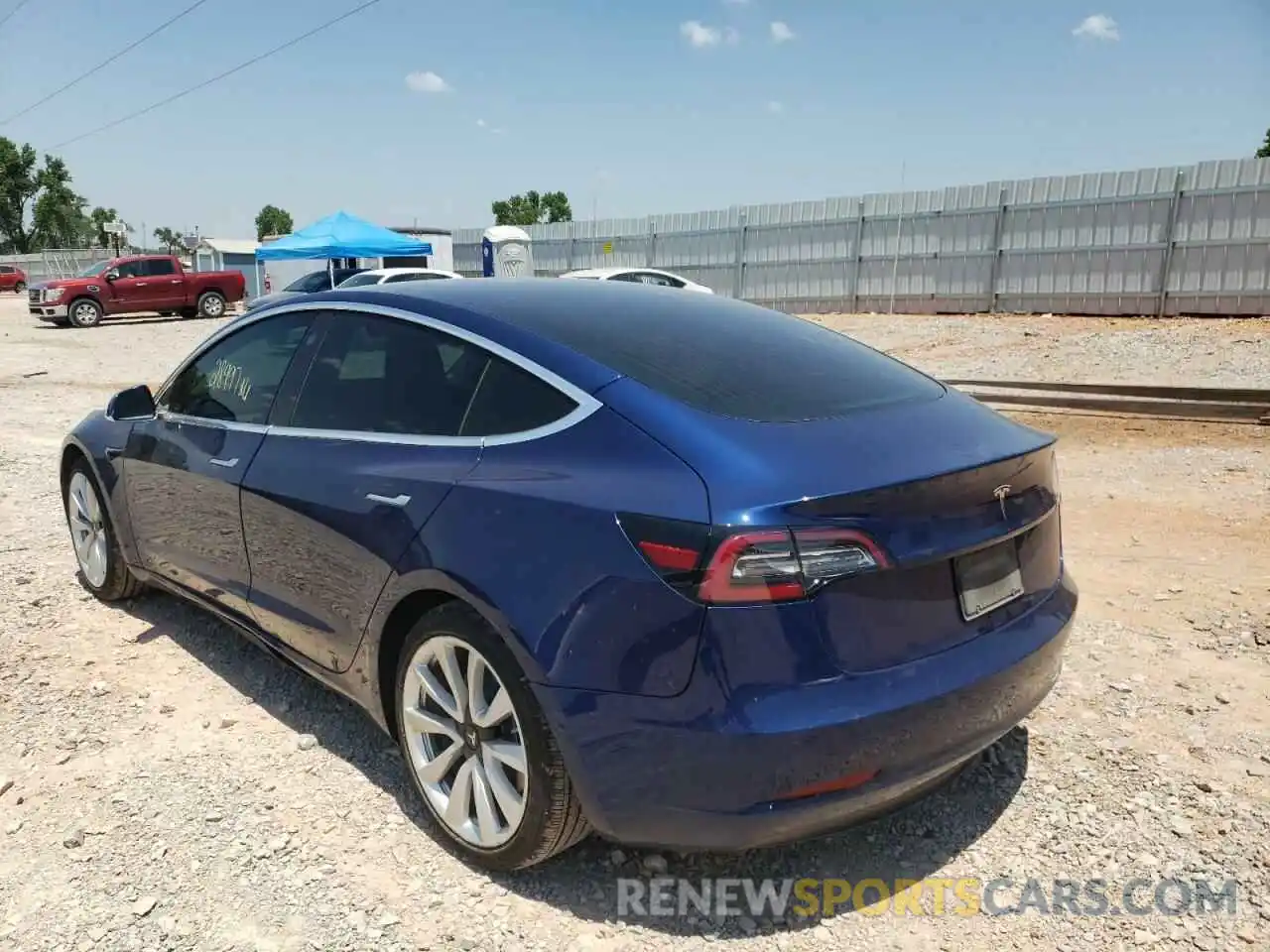 3 Photograph of a damaged car 5YJ3E1EA2LF802335 TESLA MODEL 3 2020