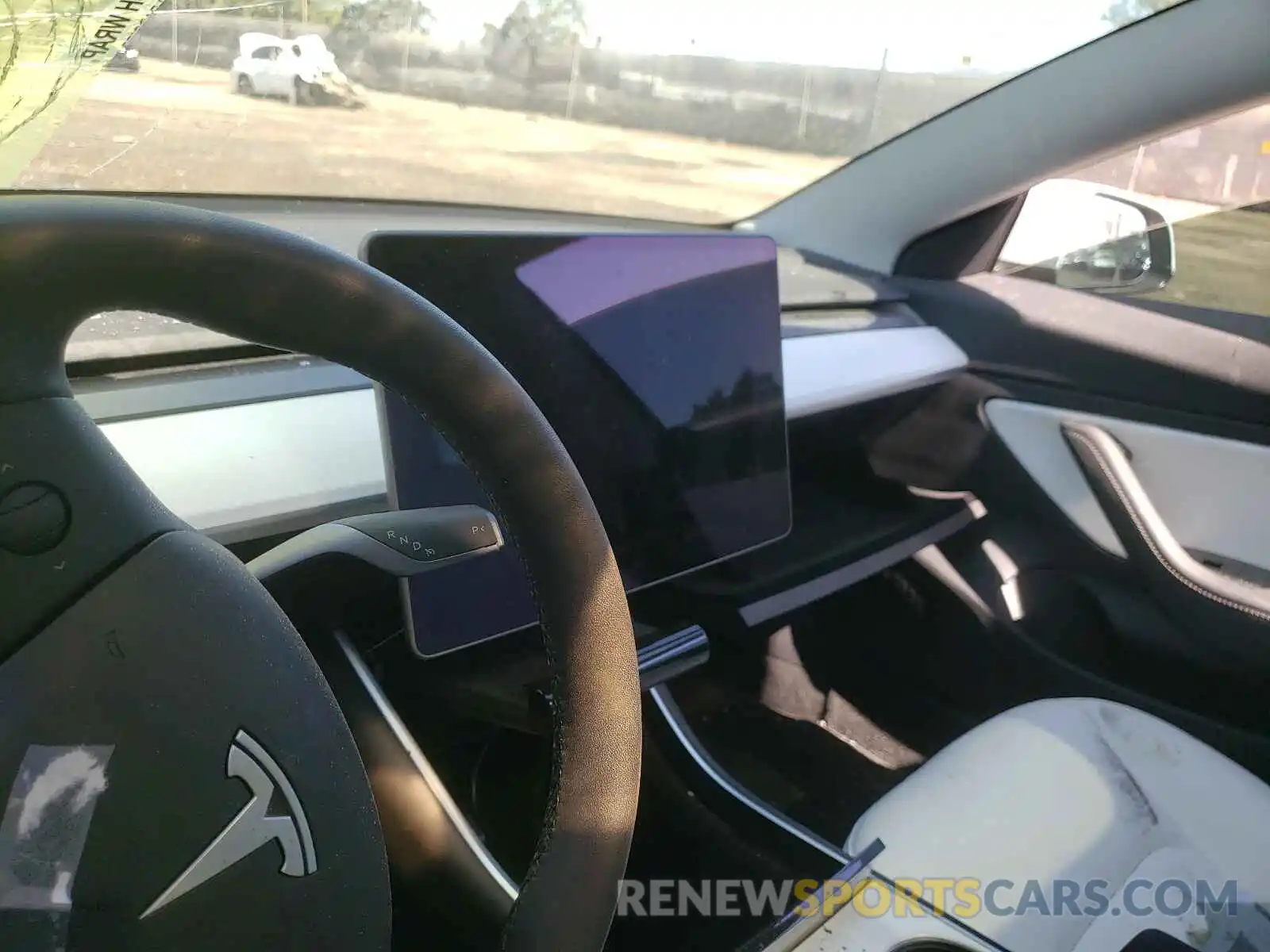 8 Photograph of a damaged car 5YJ3E1EA2LF805123 TESLA MODEL 3 2020