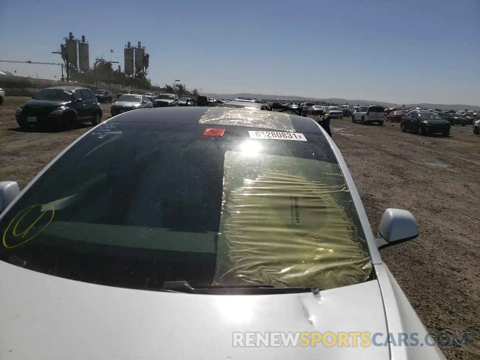 9 Photograph of a damaged car 5YJ3E1EA2LF805123 TESLA MODEL 3 2020