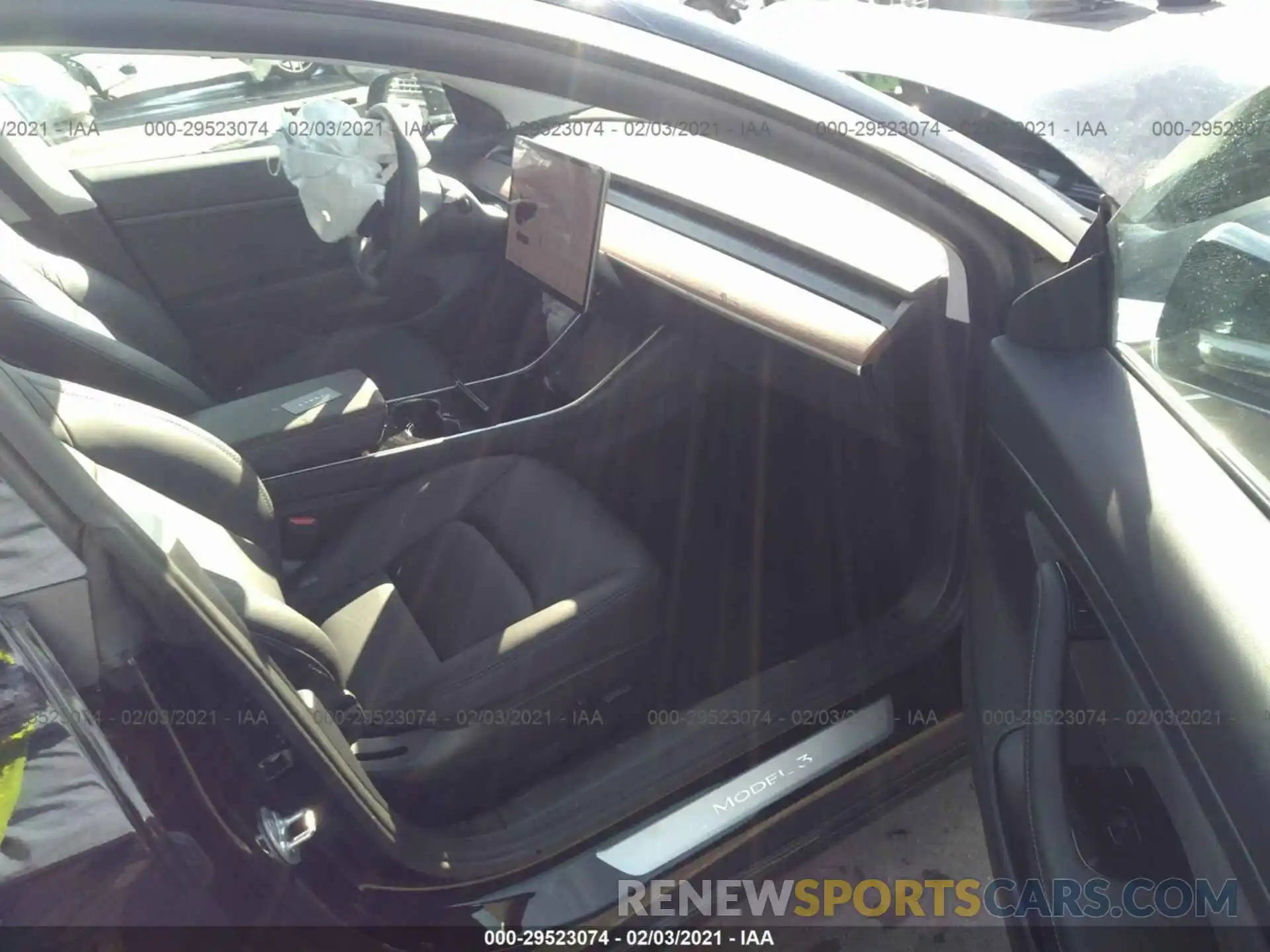 5 Photograph of a damaged car 5YJ3E1EA2LF806062 TESLA MODEL 3 2020