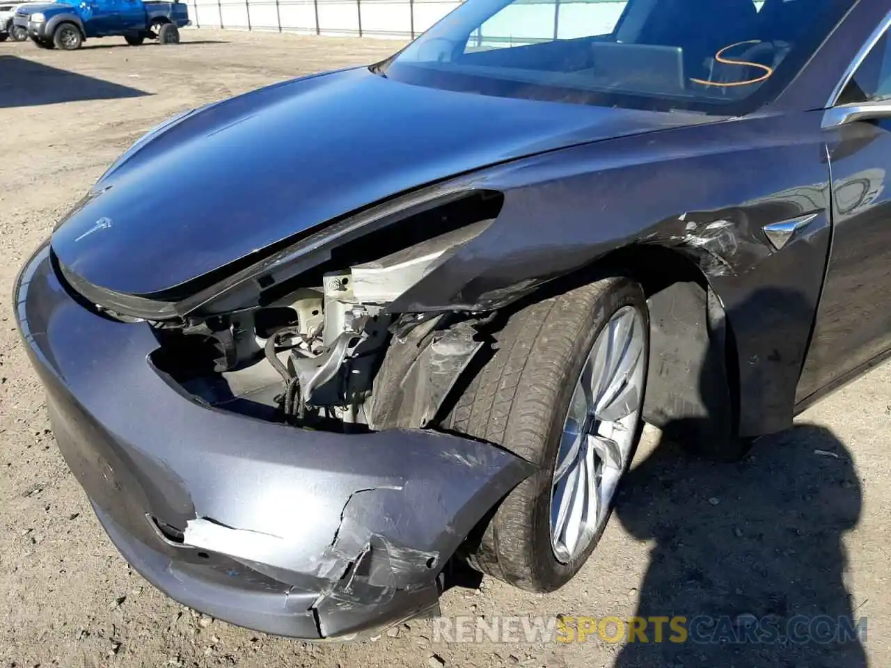 9 Photograph of a damaged car 5YJ3E1EA2LF806191 TESLA MODEL 3 2020