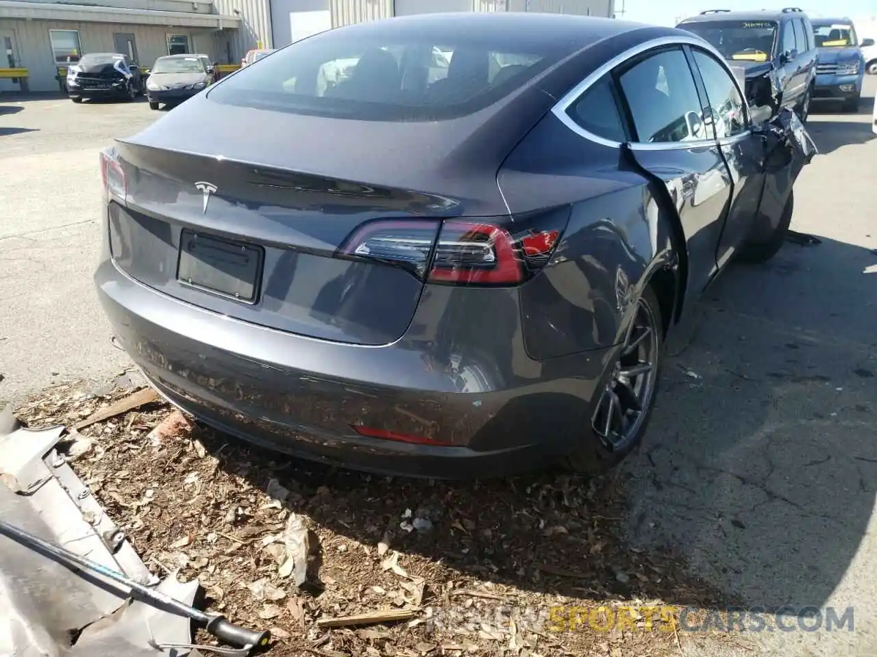 4 Photograph of a damaged car 5YJ3E1EA2LF807356 TESLA MODEL 3 2020