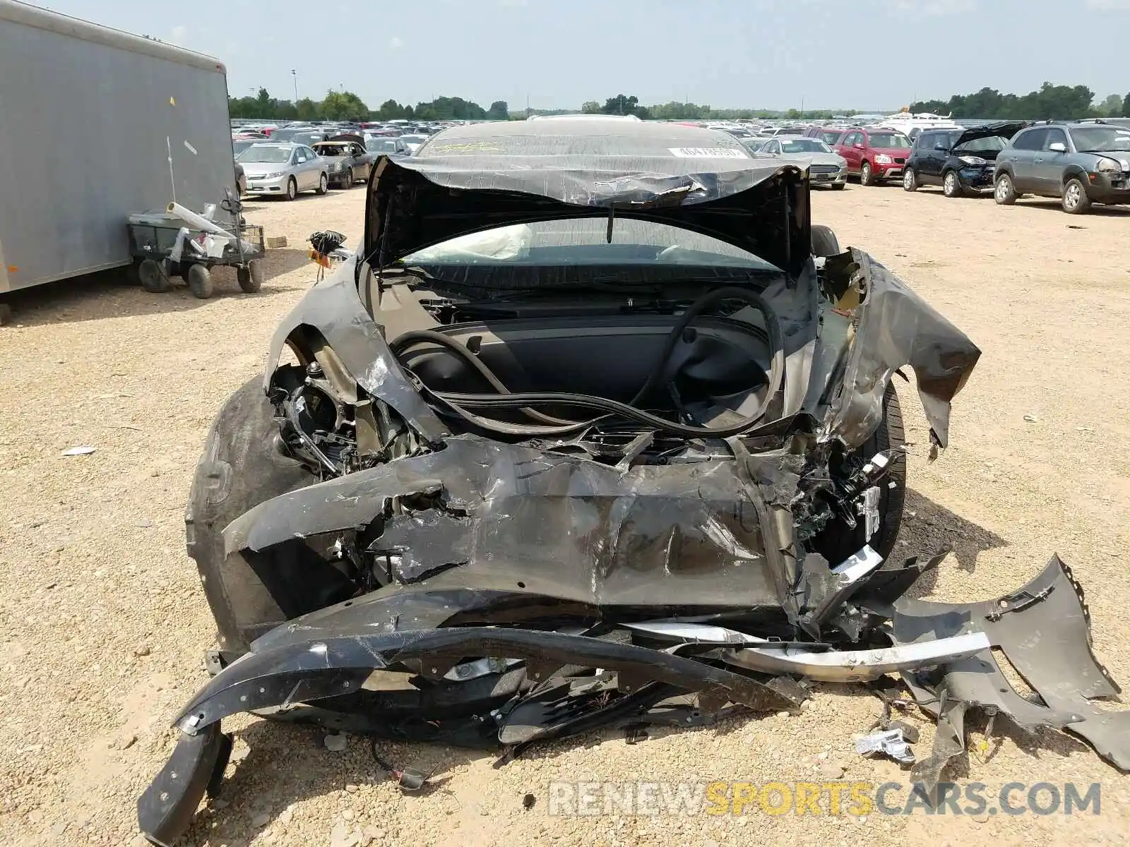 9 Photograph of a damaged car 5YJ3E1EA3LF427555 TESLA MODEL 3 2020