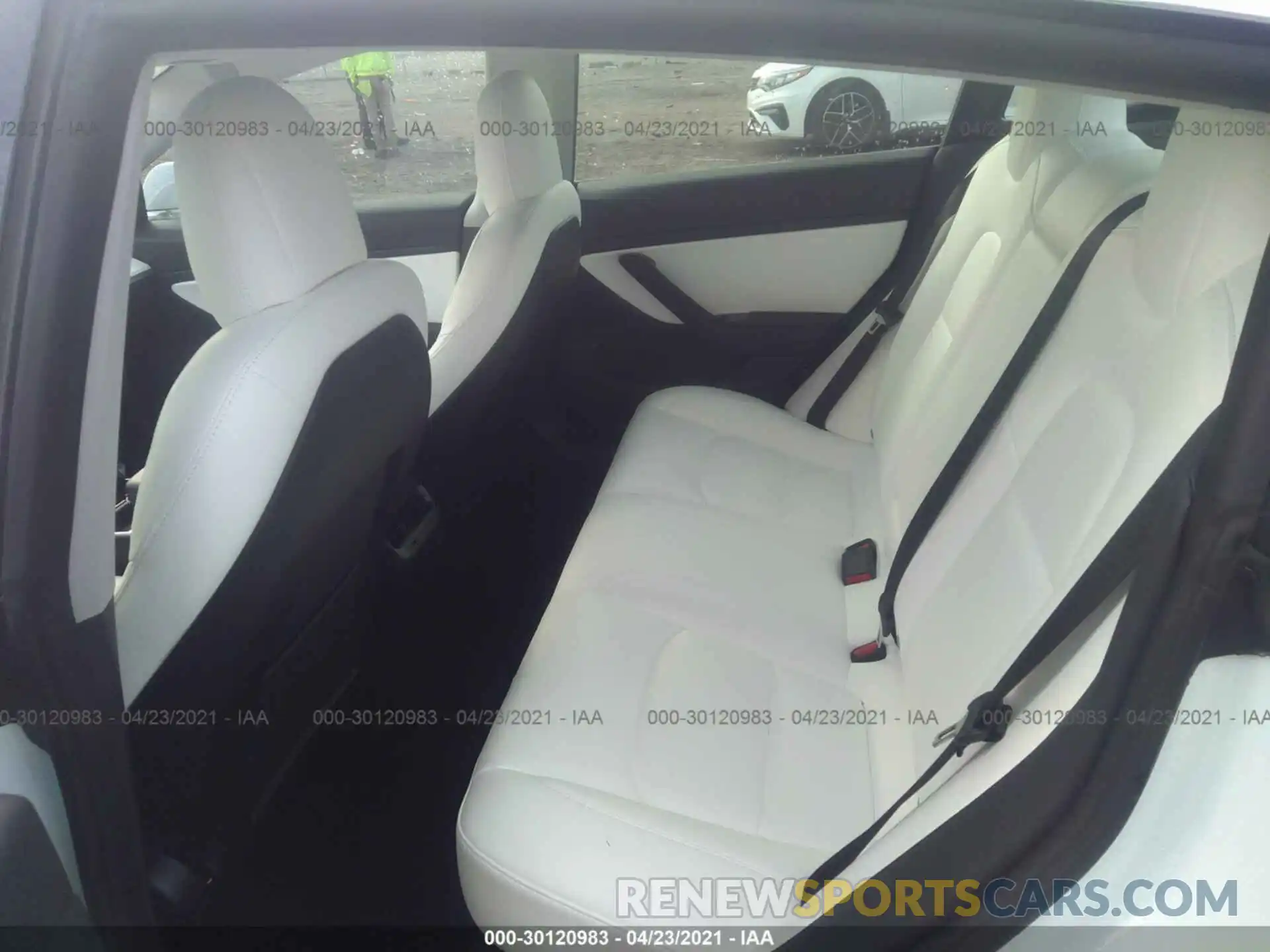 8 Photograph of a damaged car 5YJ3E1EA3LF509818 TESLA MODEL 3 2020