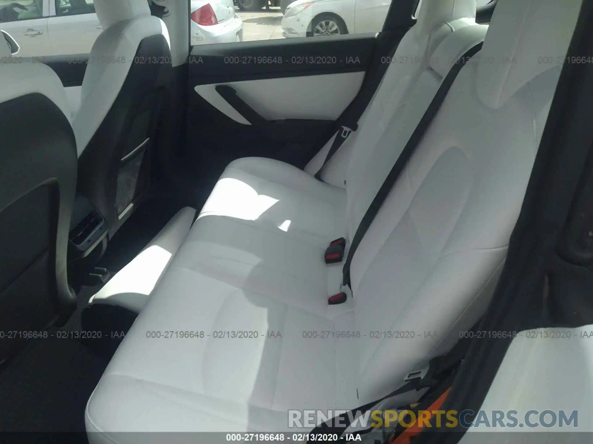 8 Фотография поврежденного автомобиля 5YJ3E1EA3LF509902 TESLA MODEL 3 2020