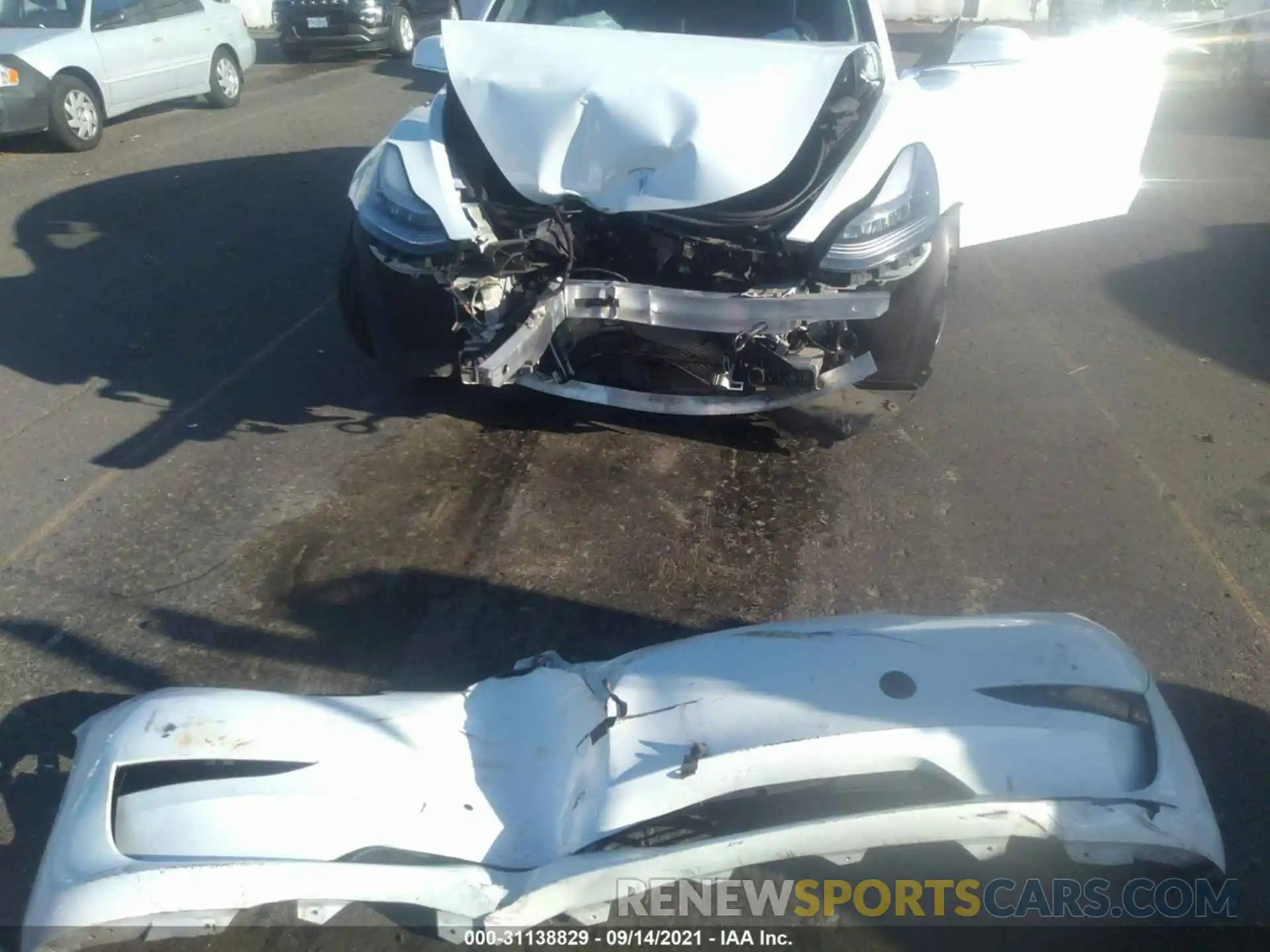 6 Photograph of a damaged car 5YJ3E1EA3LF590576 TESLA MODEL 3 2020